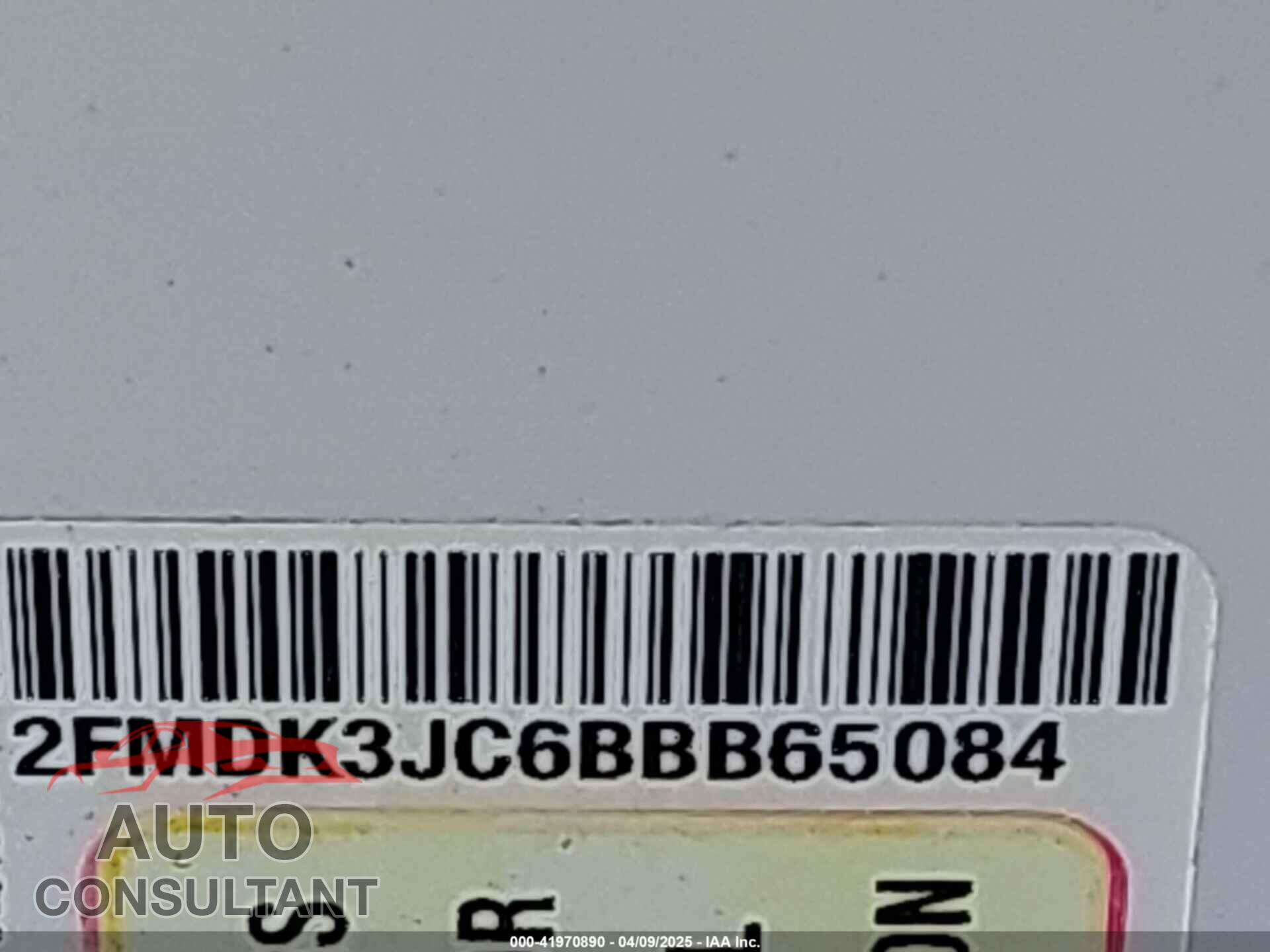 FORD EDGE 2011 - 2FMDK3JC6BBB65084