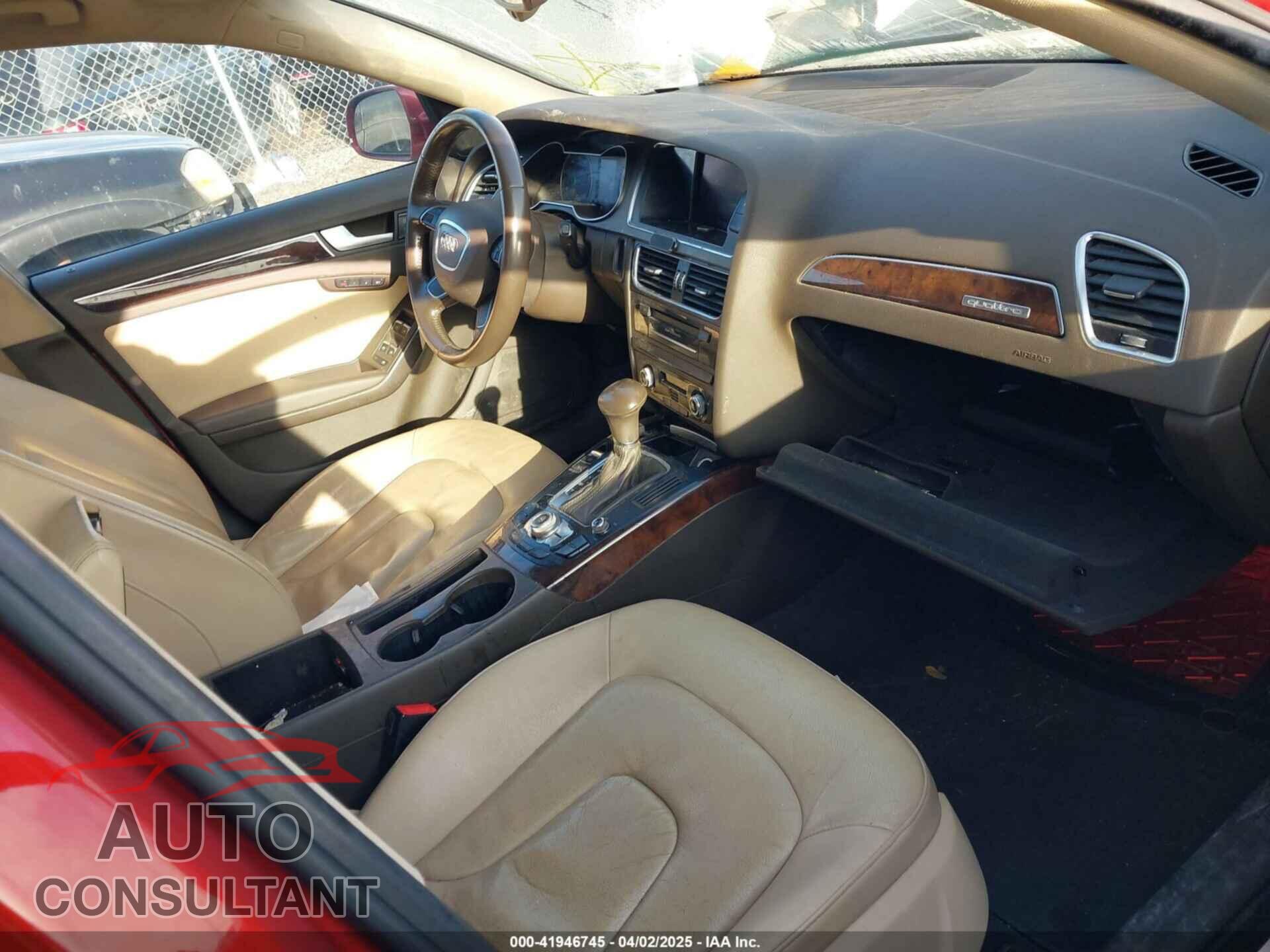AUDI A4 2013 - WAUFFAFL7DN036130
