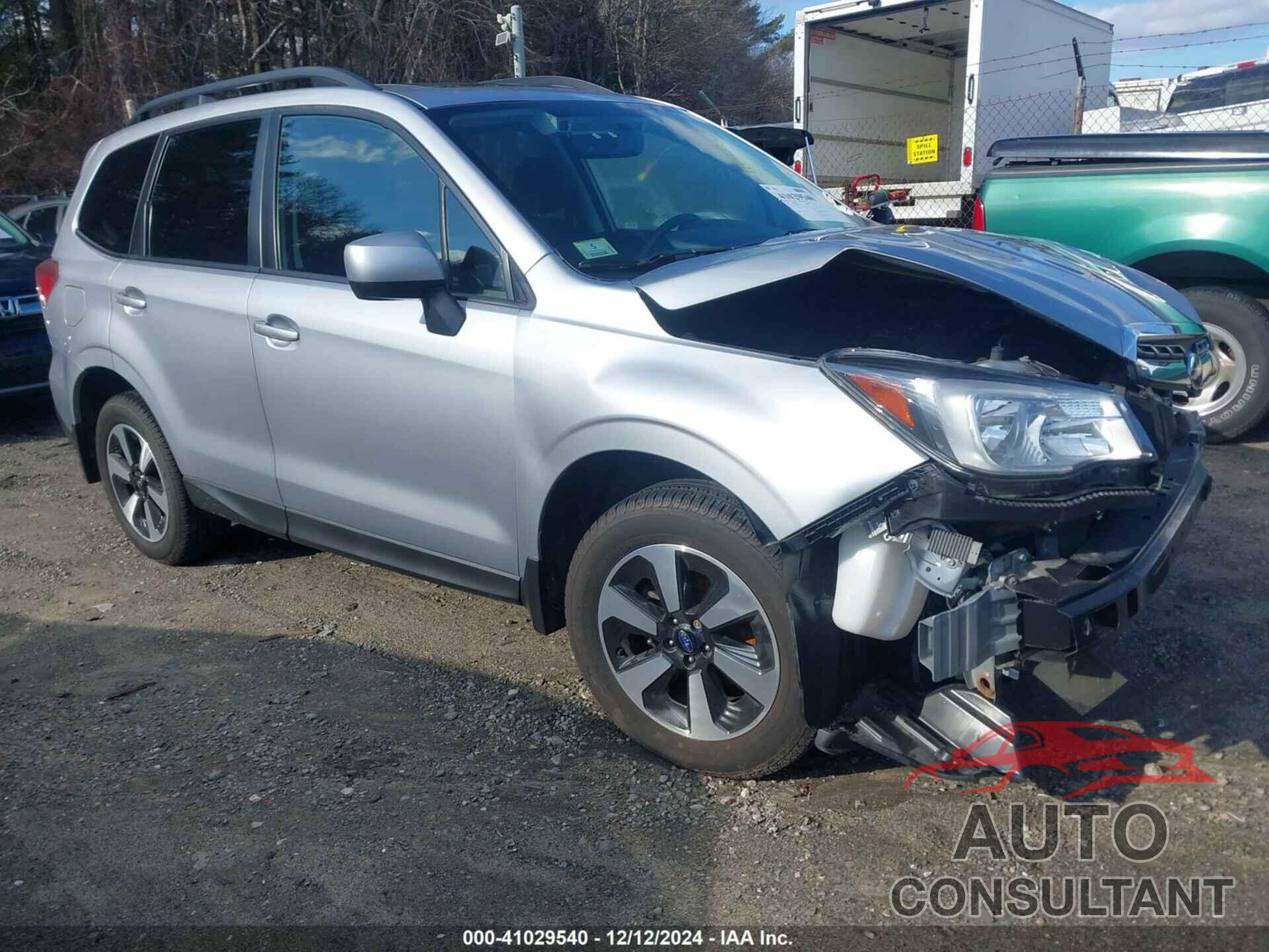 SUBARU FORESTER 2018 - JF2SJAGC2JH511578