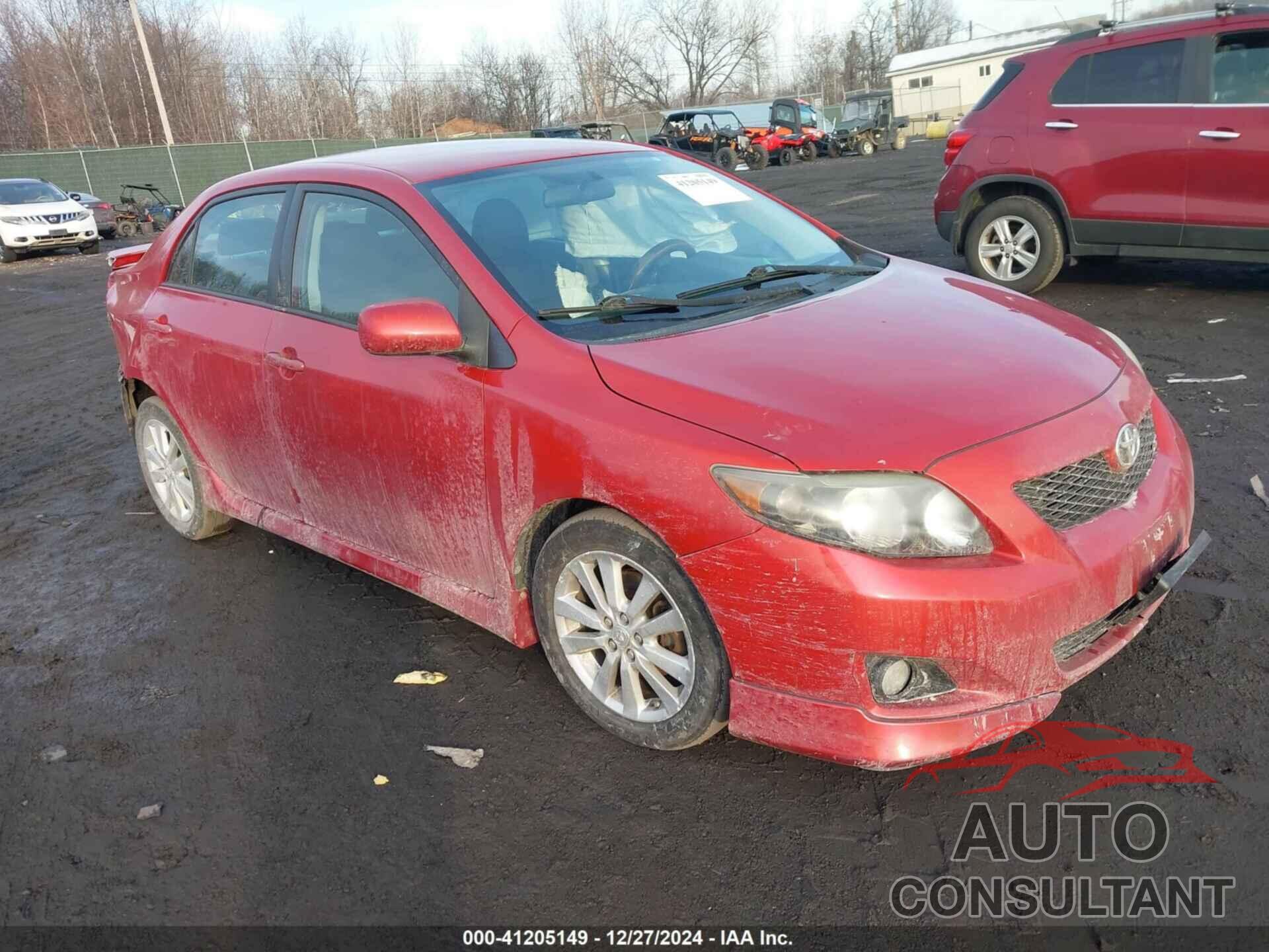 TOYOTA COROLLA 2010 - 2T1BU4EE6AC438215