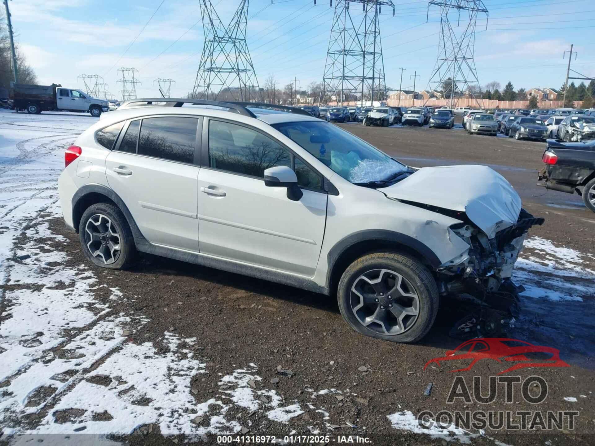 SUBARU XV CROSSTREK 2015 - JF2GPASC6F8308504