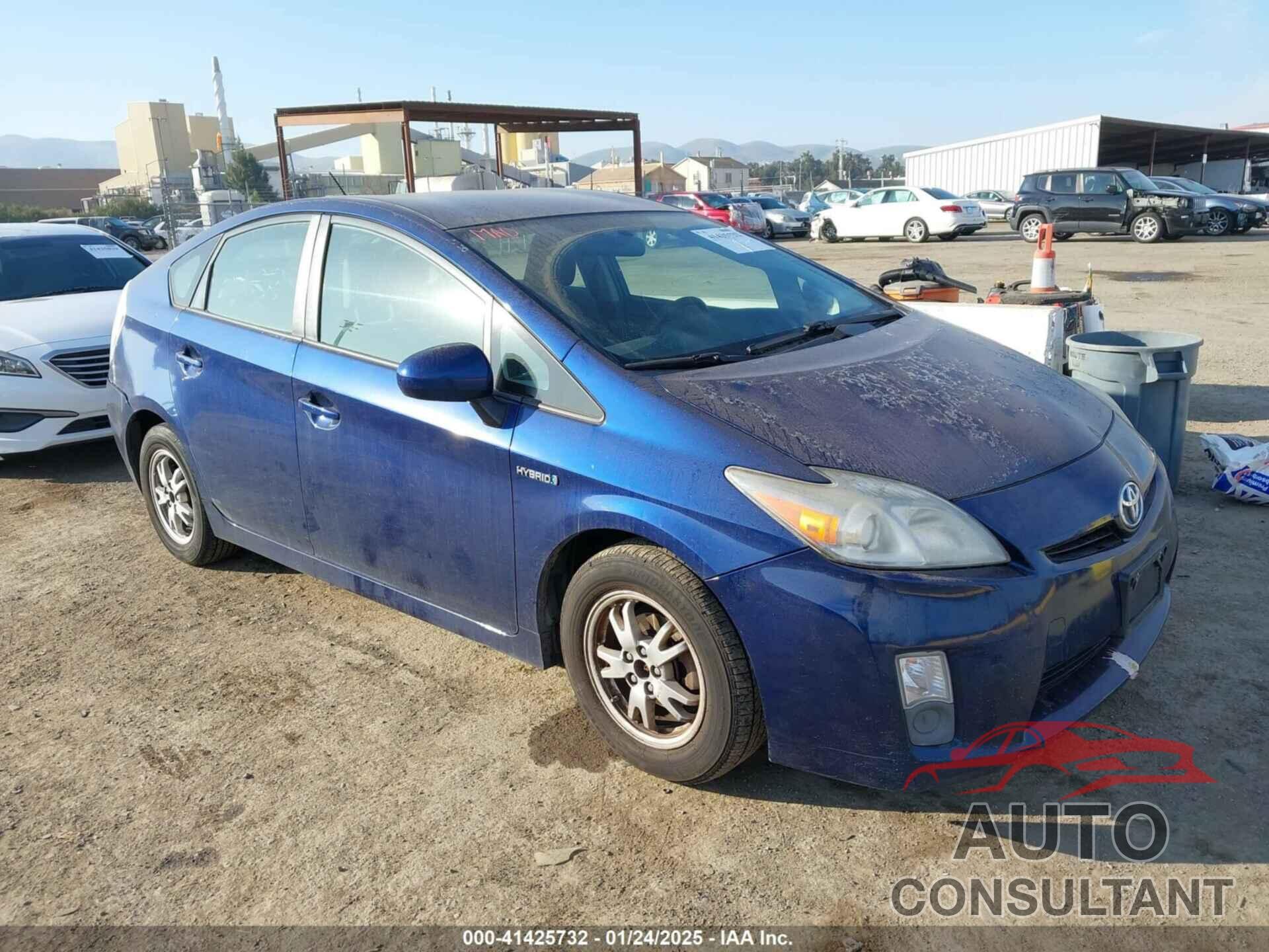 TOYOTA PRIUS 2010 - JTDKN3DU7A1246631