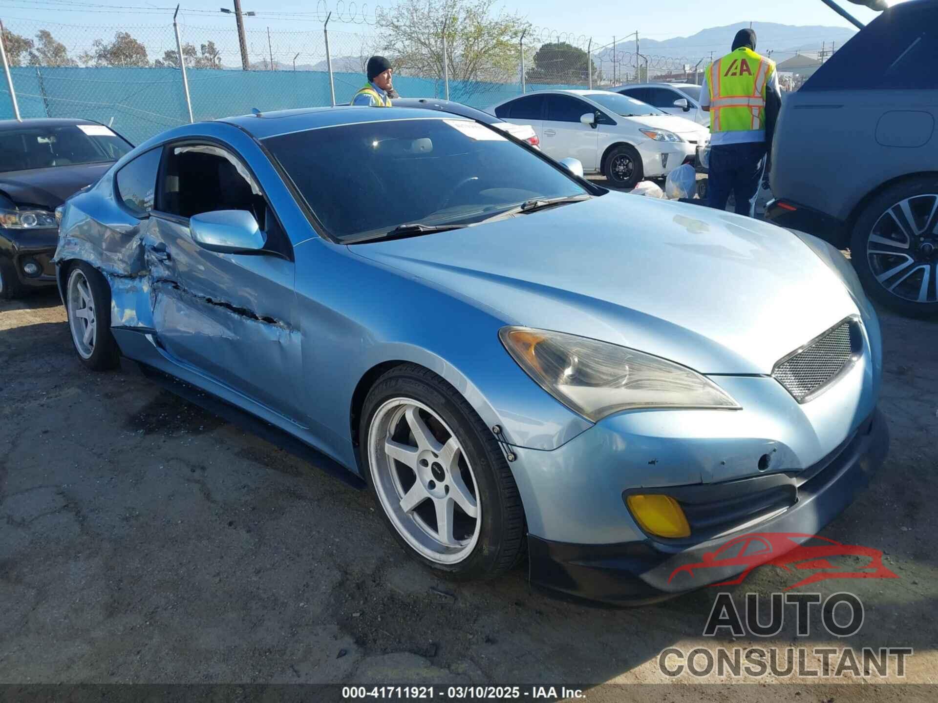 HYUNDAI GENESIS 2010 - KMHHT6KD9AU011193