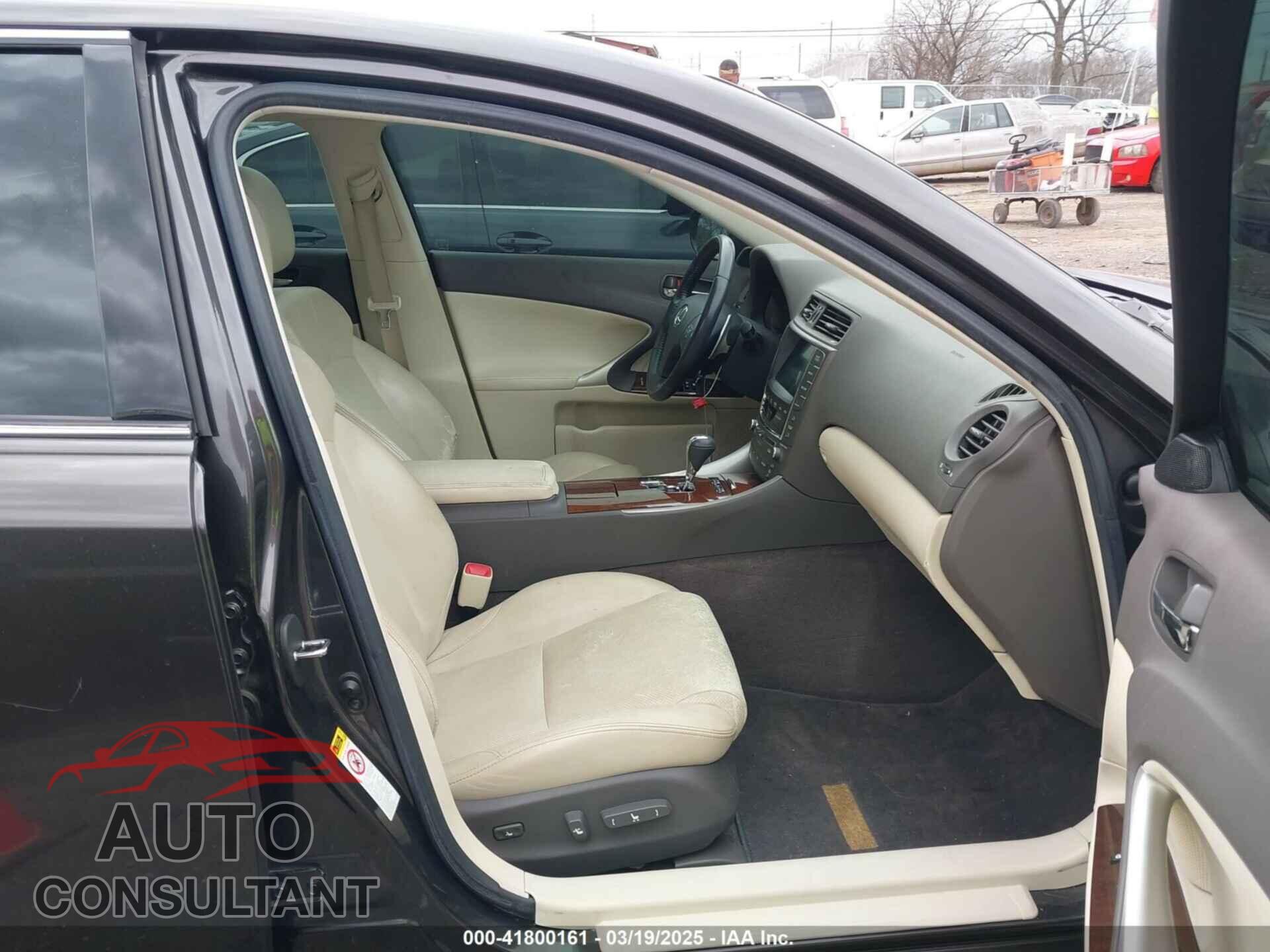 LEXUS IS 250 2010 - JTHBF5C24A5110148