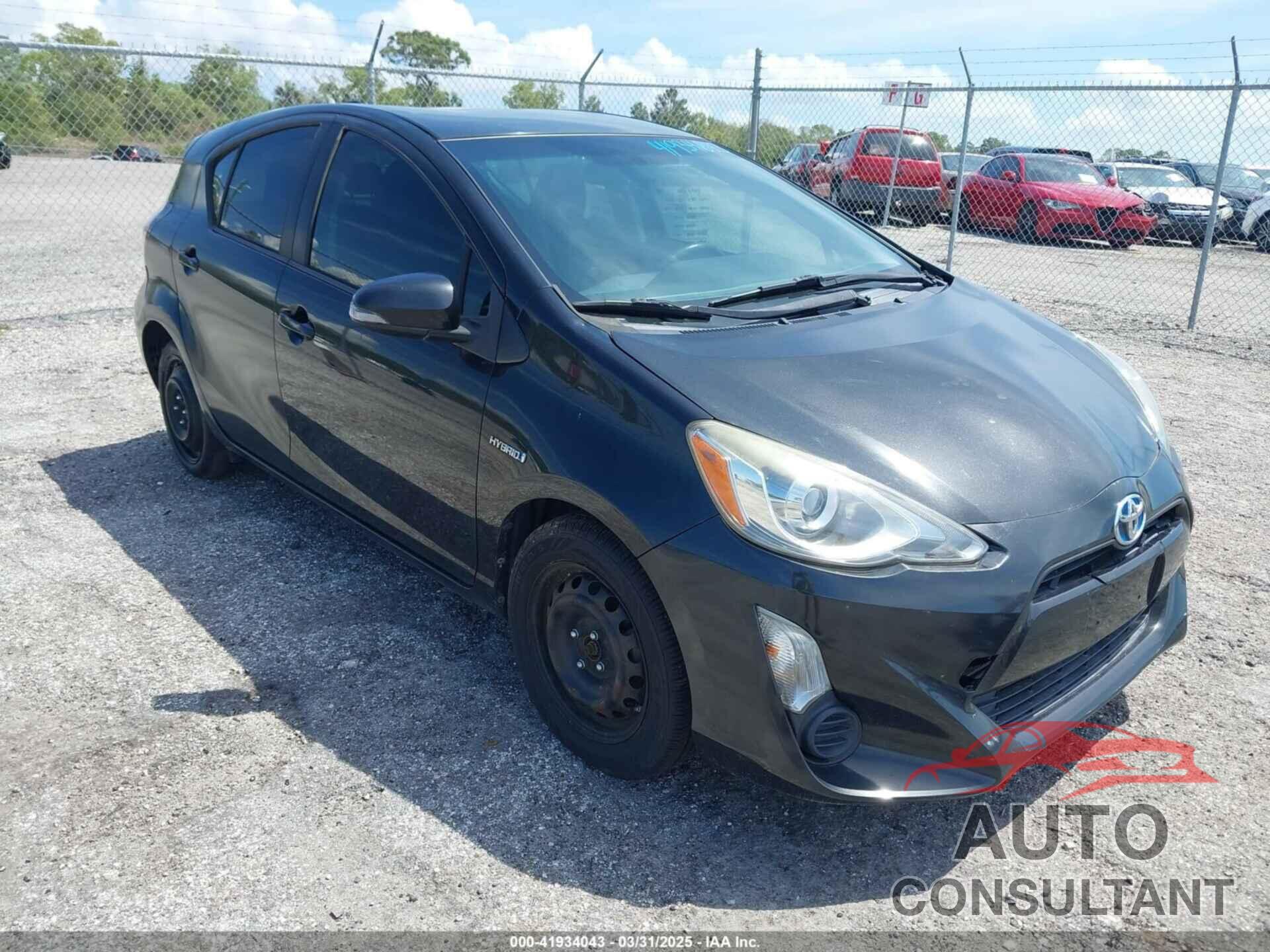 TOYOTA PRIUS C 2015 - JTDKDTB3XF1108991