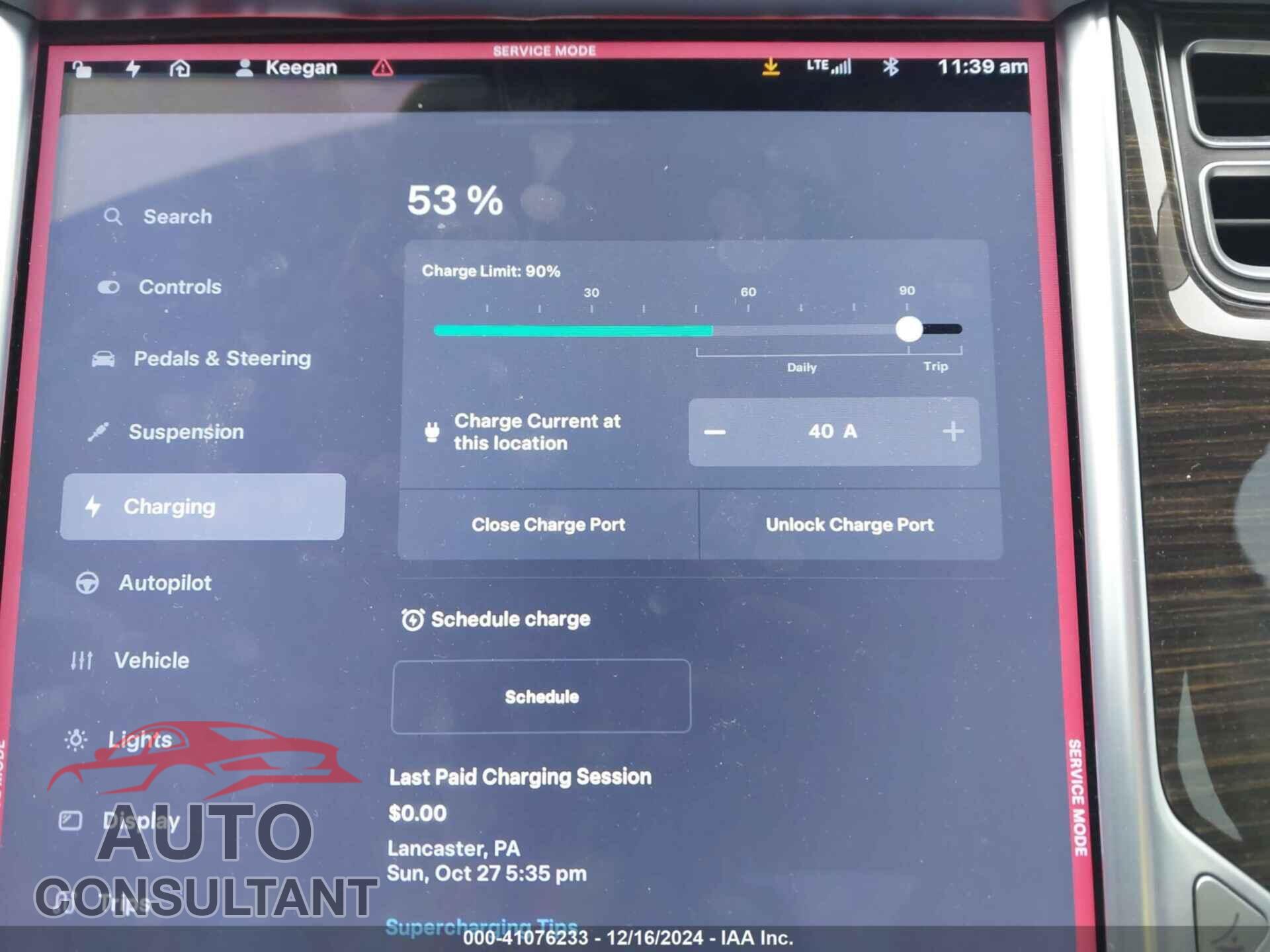 TESLA MODEL S 2015 - 5YJSA1S2XFF097440