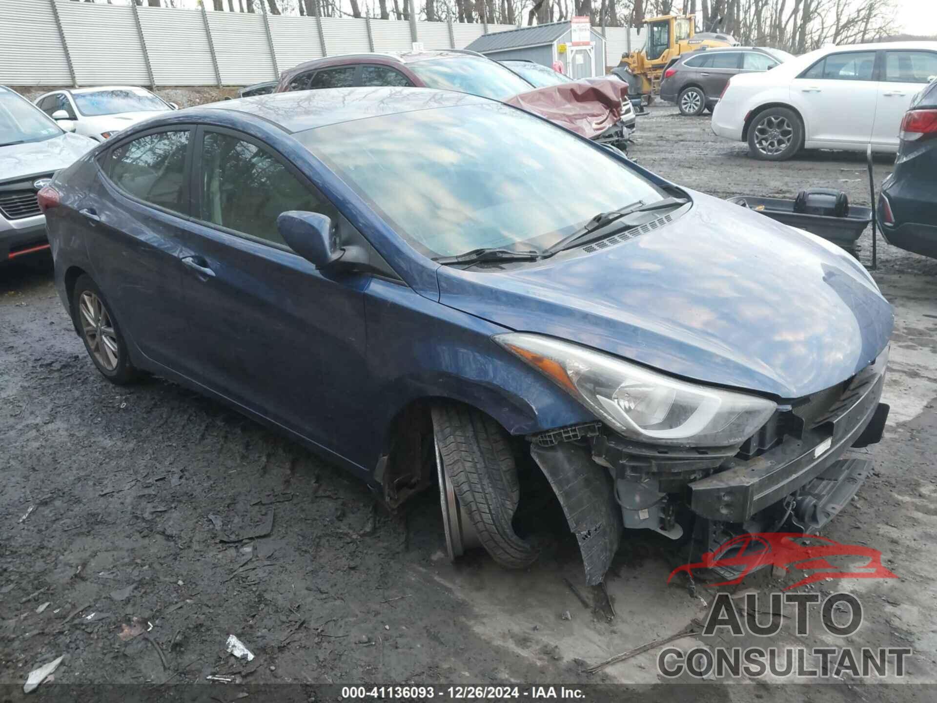 HYUNDAI ELANTRA 2015 - 5NPDH4AE2FH589284