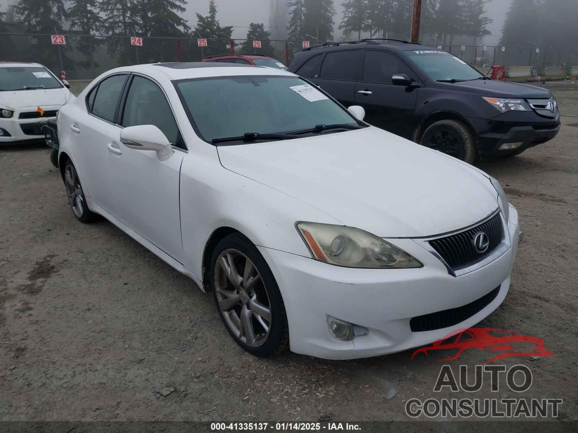 LEXUS IS 250 2009 - JTHBK262595094009