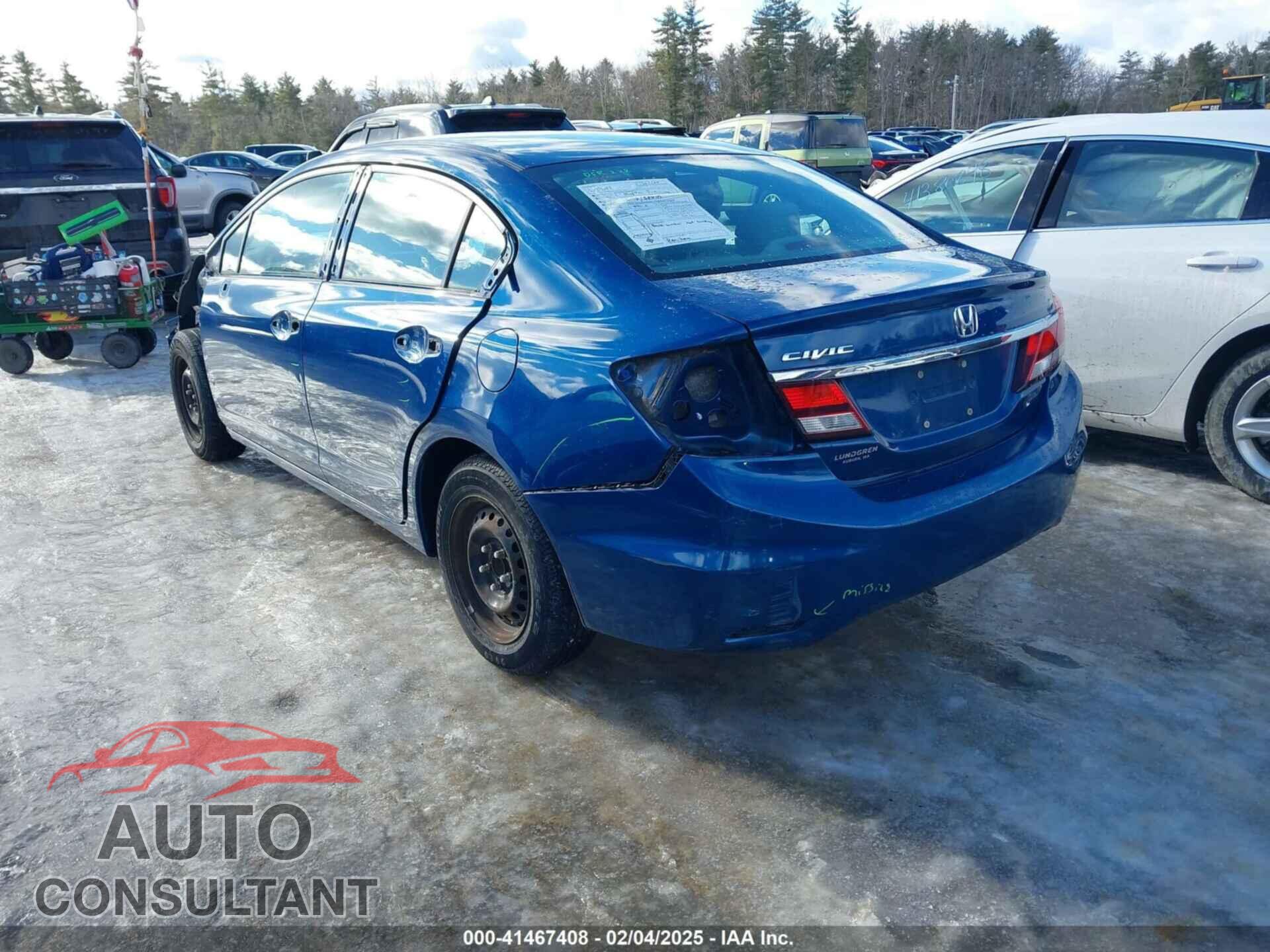HONDA CIVIC 2013 - 2HGFB2F59DH506965