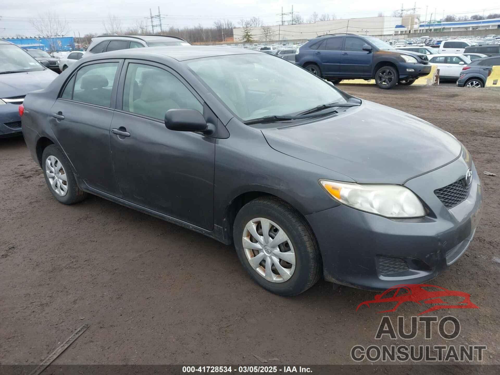 TOYOTA COROLLA 2009 - 1NXBU40E09Z007242