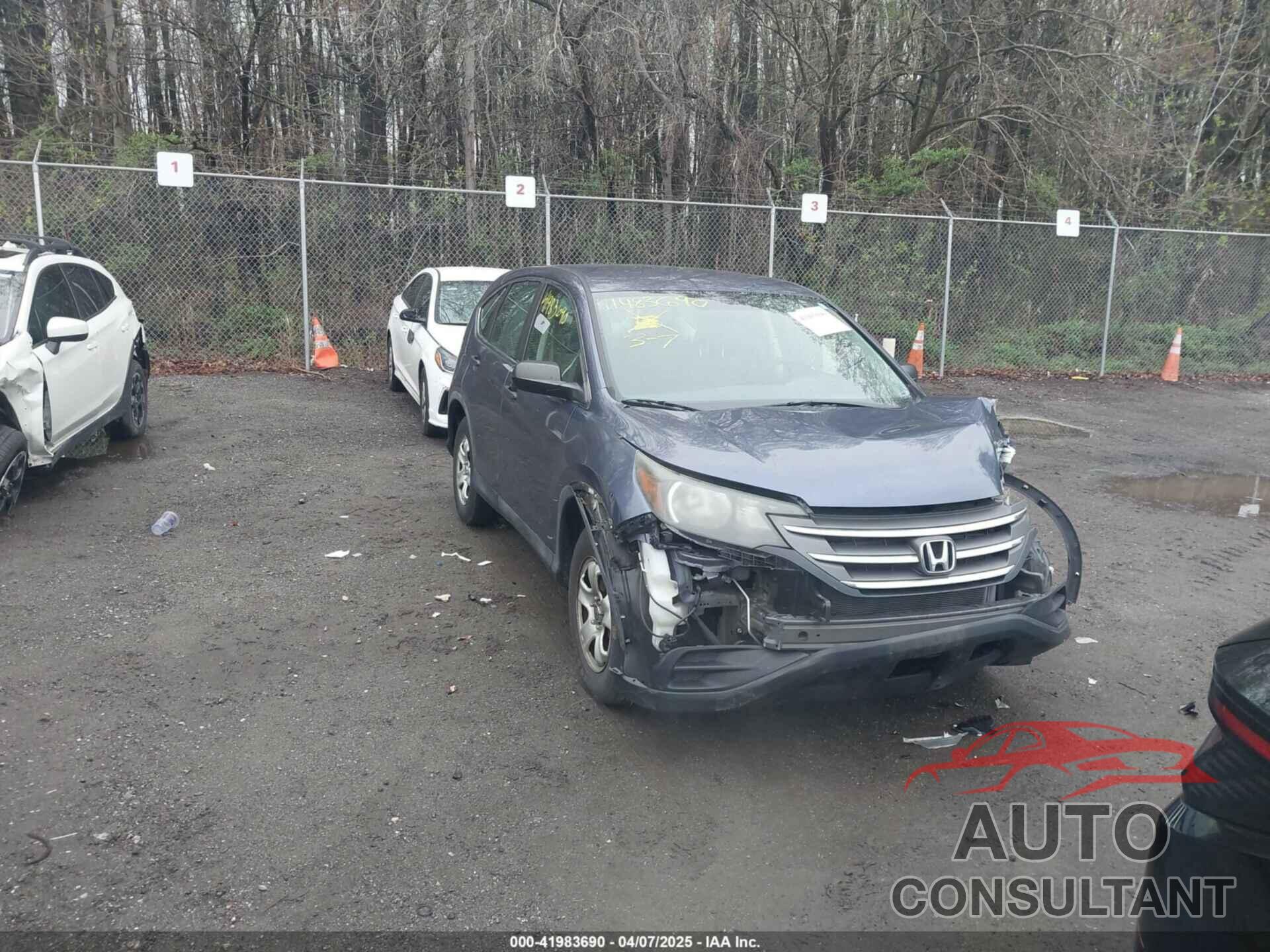 HONDA CR-V 2012 - 5J6RM3H39CL046208