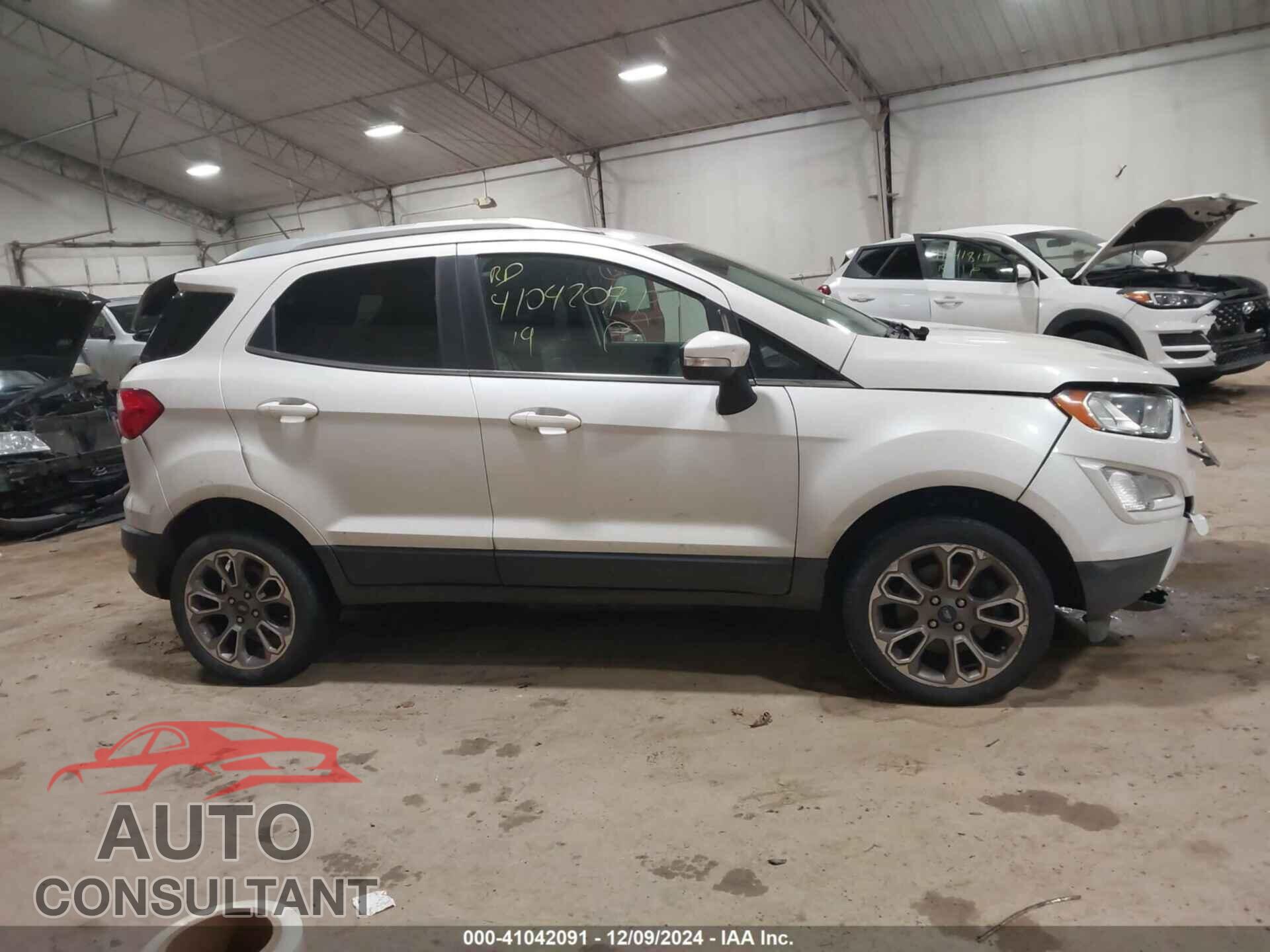 FORD ECOSPORT 2019 - MAJ6S3KL3KC280596