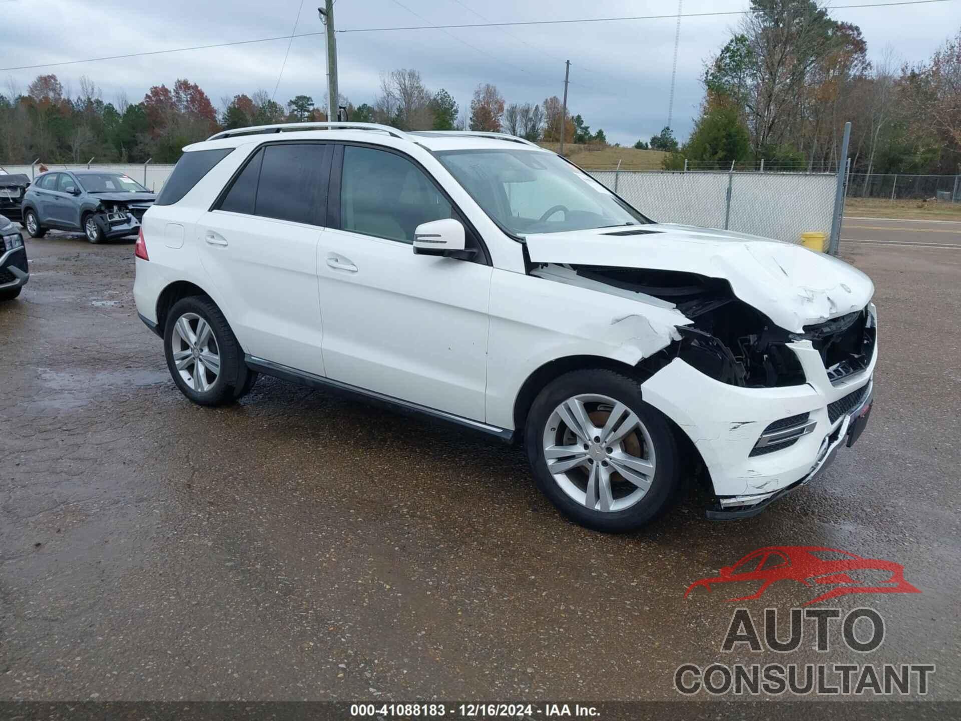 MERCEDES-BENZ ML 350 2015 - 4JGDA5JB9FA470604
