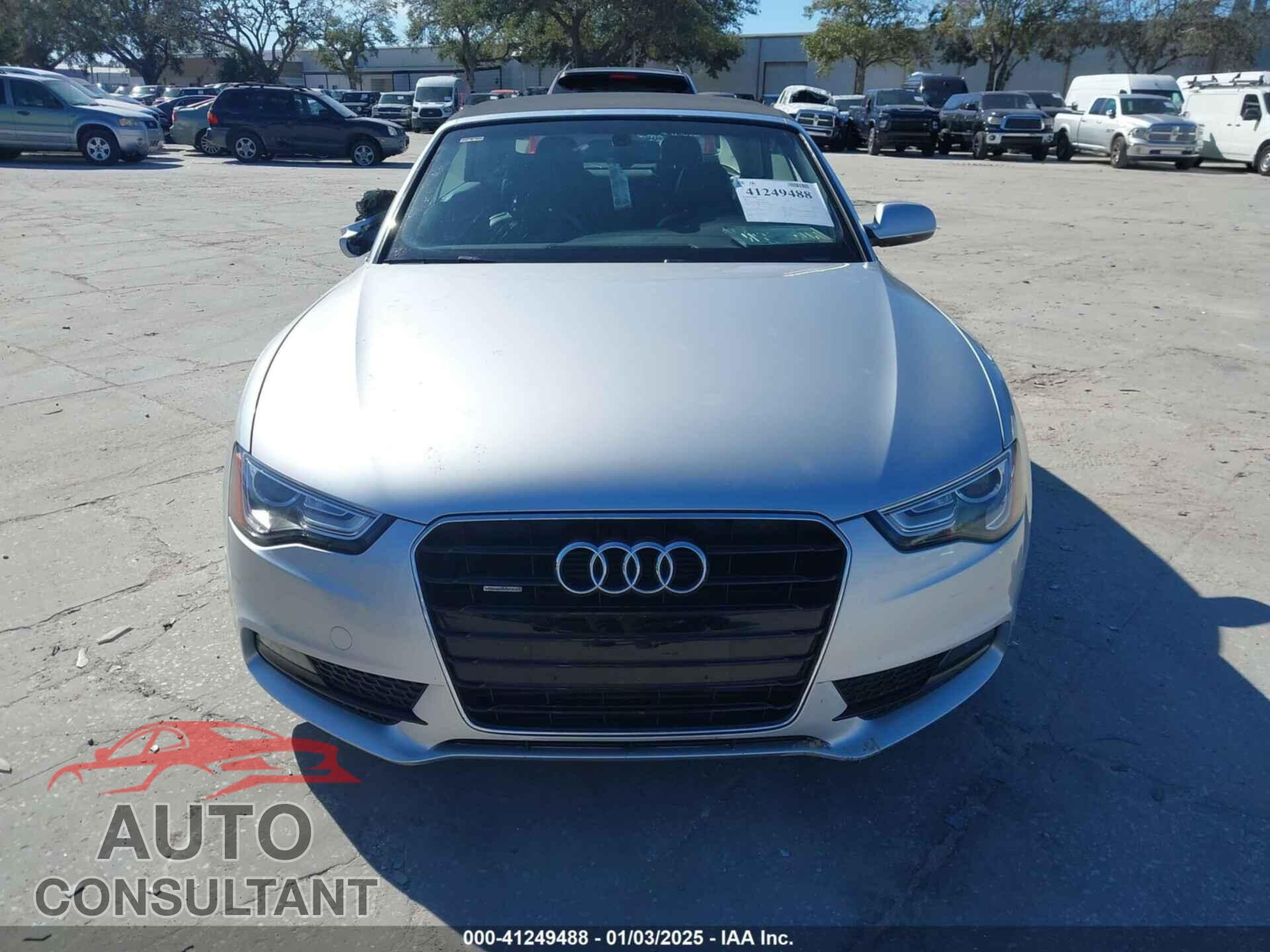 AUDI A5 2013 - WAULFAFH1DN001095