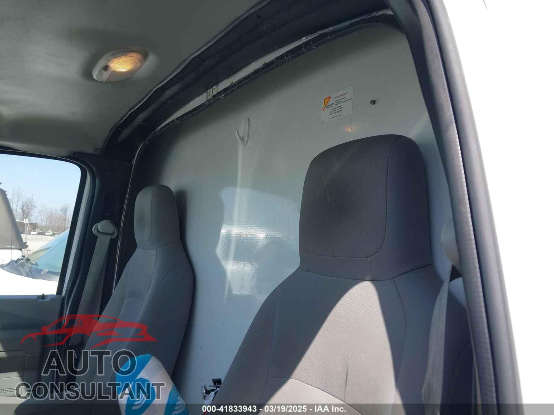 FORD E-450 CUTAWAY 2012 - 1FDXE4FLXCDB03931