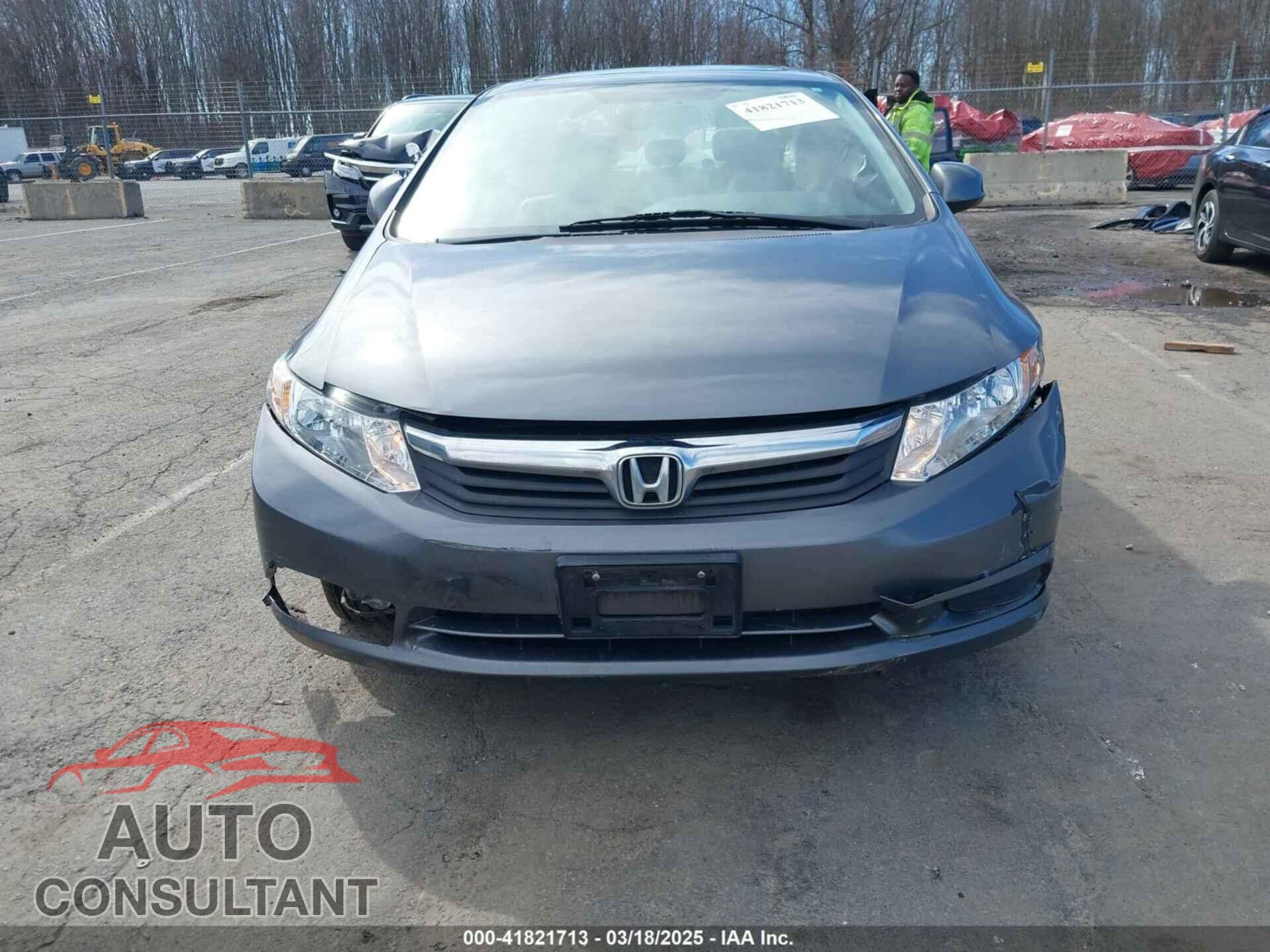 HONDA CIVIC 2012 - 19XFB2F96CE308128