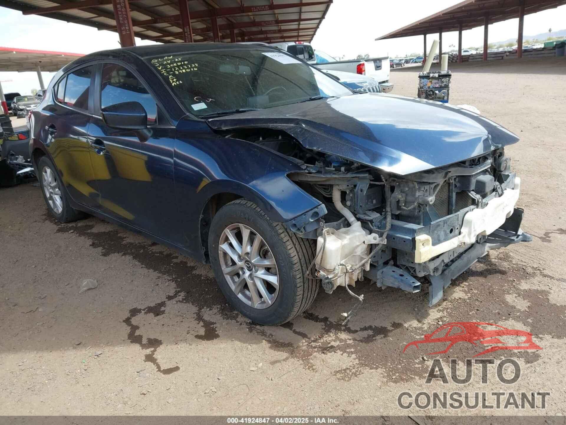 MAZDA MAZDA3 2016 - JM1BM1L76G1308290