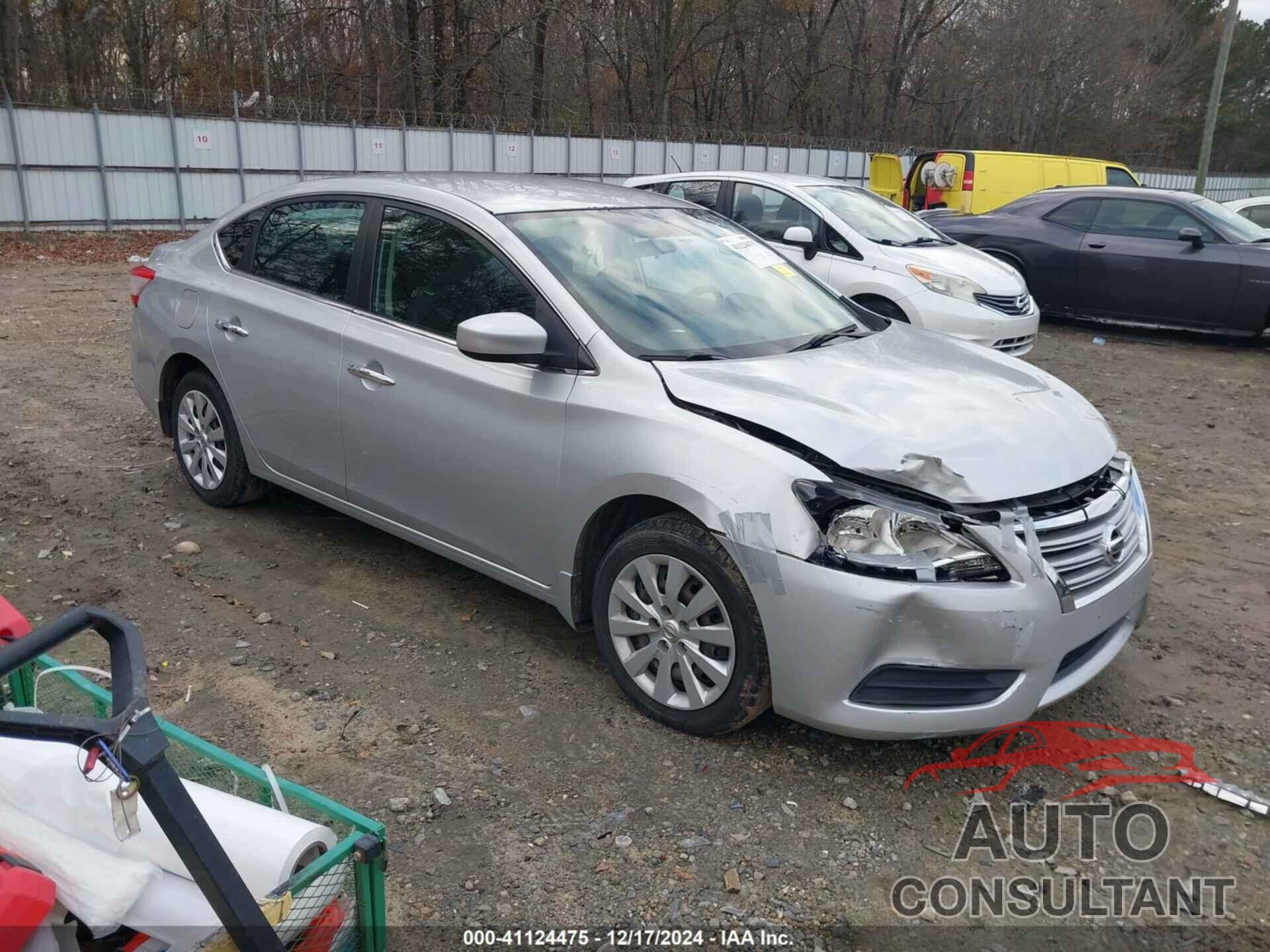 NISSAN SENTRA 2015 - 3N1AB7AP4FY309880