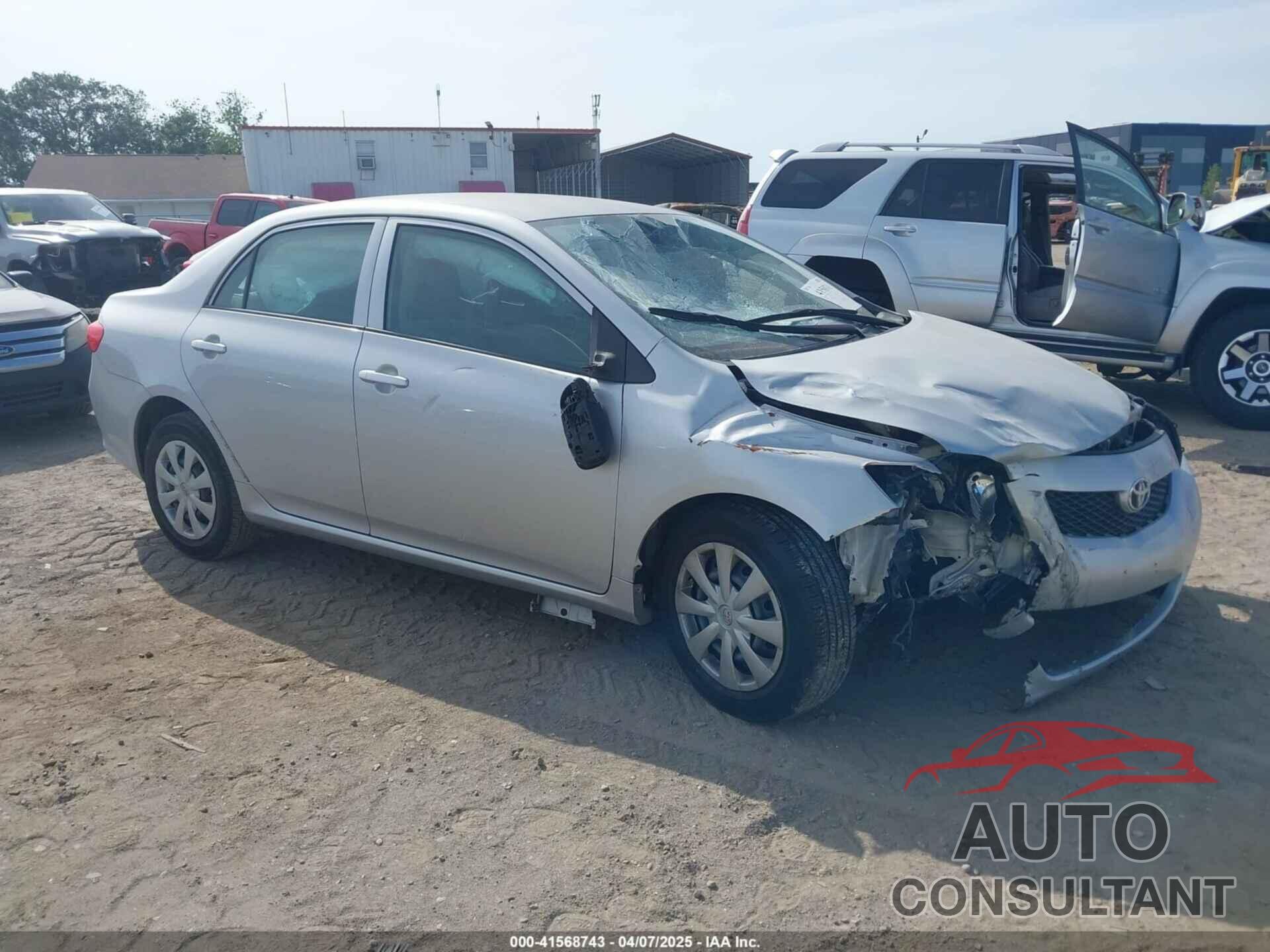 TOYOTA COROLLA 2009 - JTDBL40E899079848
