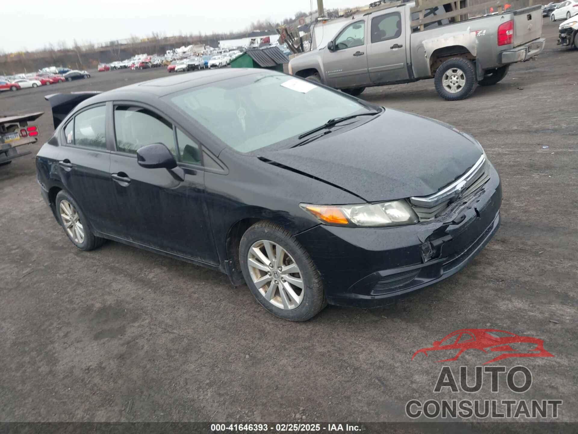 HONDA CIVIC 2012 - 19XFB2F83CE322995