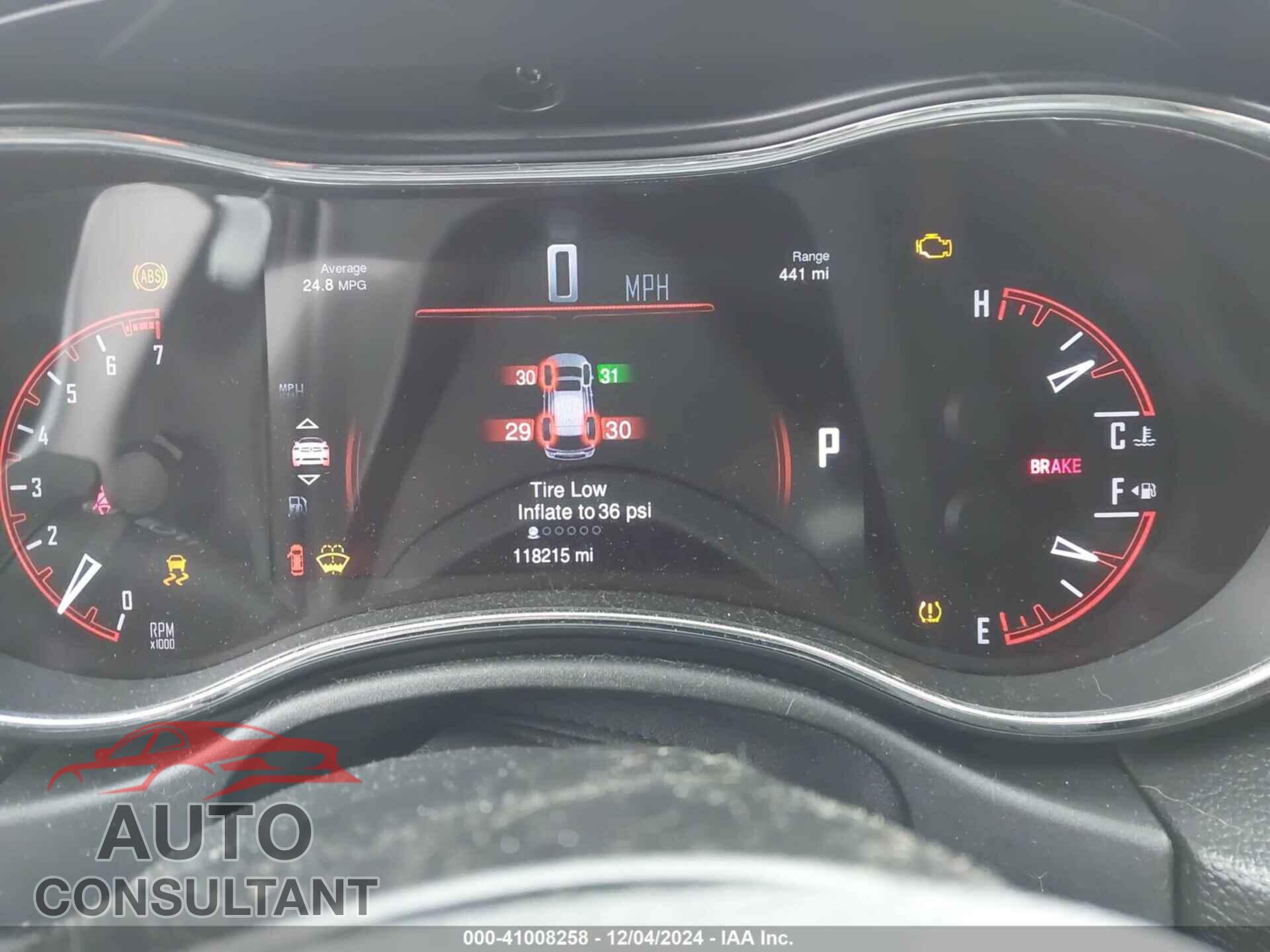 DODGE DURANGO 2014 - 1C4RDJDG9EC267376