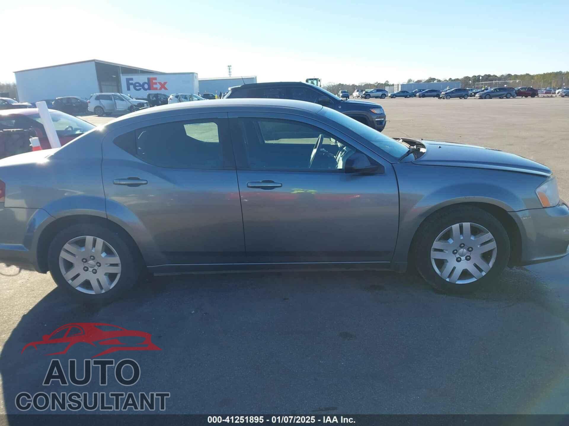 DODGE AVENGER 2013 - 1C3CDZAB2DN615541