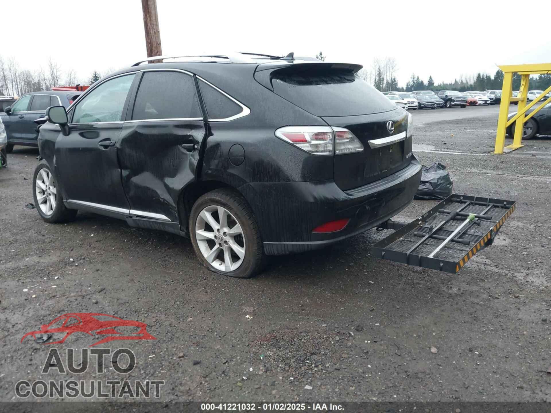 LEXUS RX 350 2012 - 2T2ZK1BA4CC079014