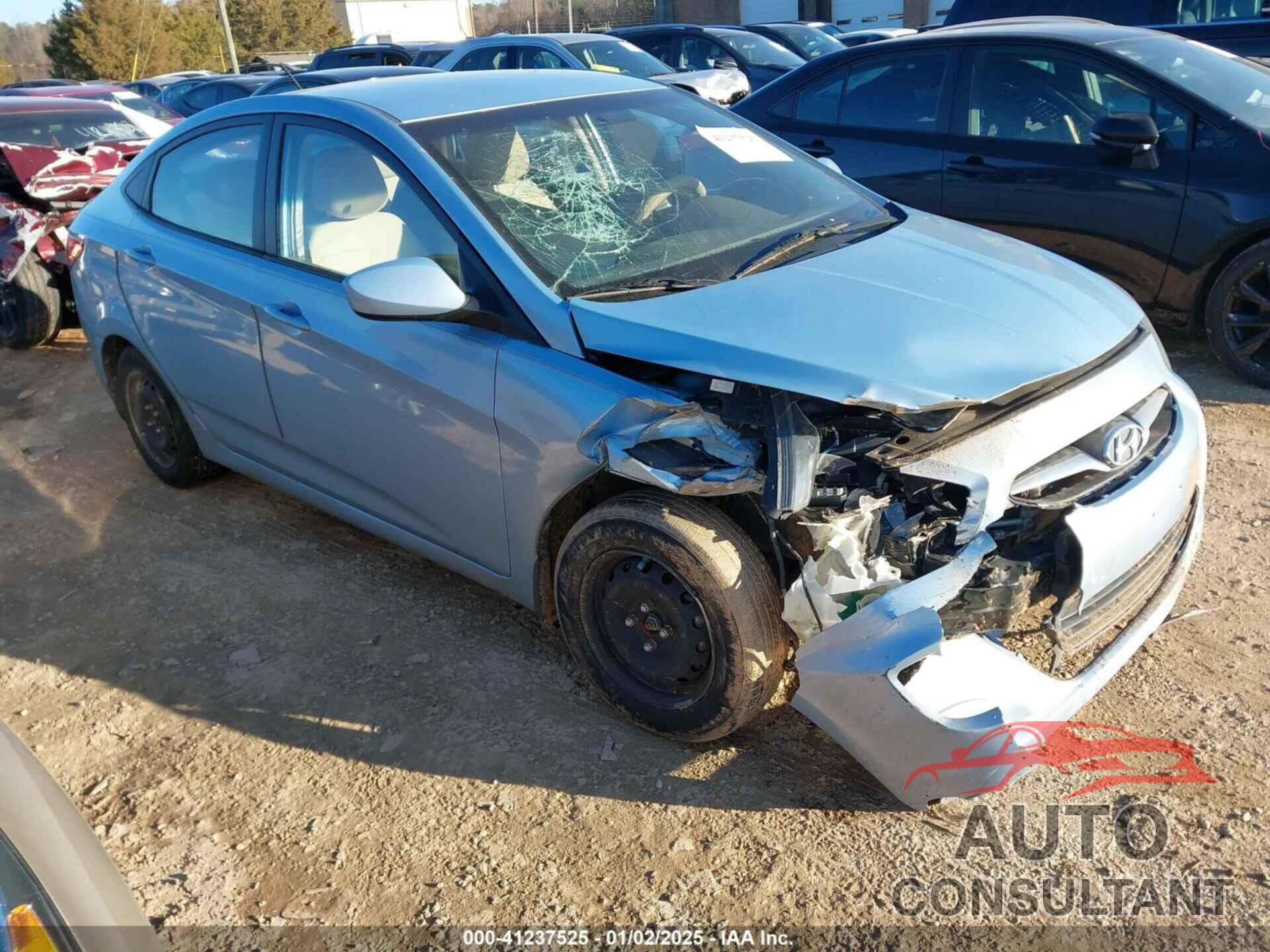 HYUNDAI ACCENT 2013 - KMHCT4AE4DU342745