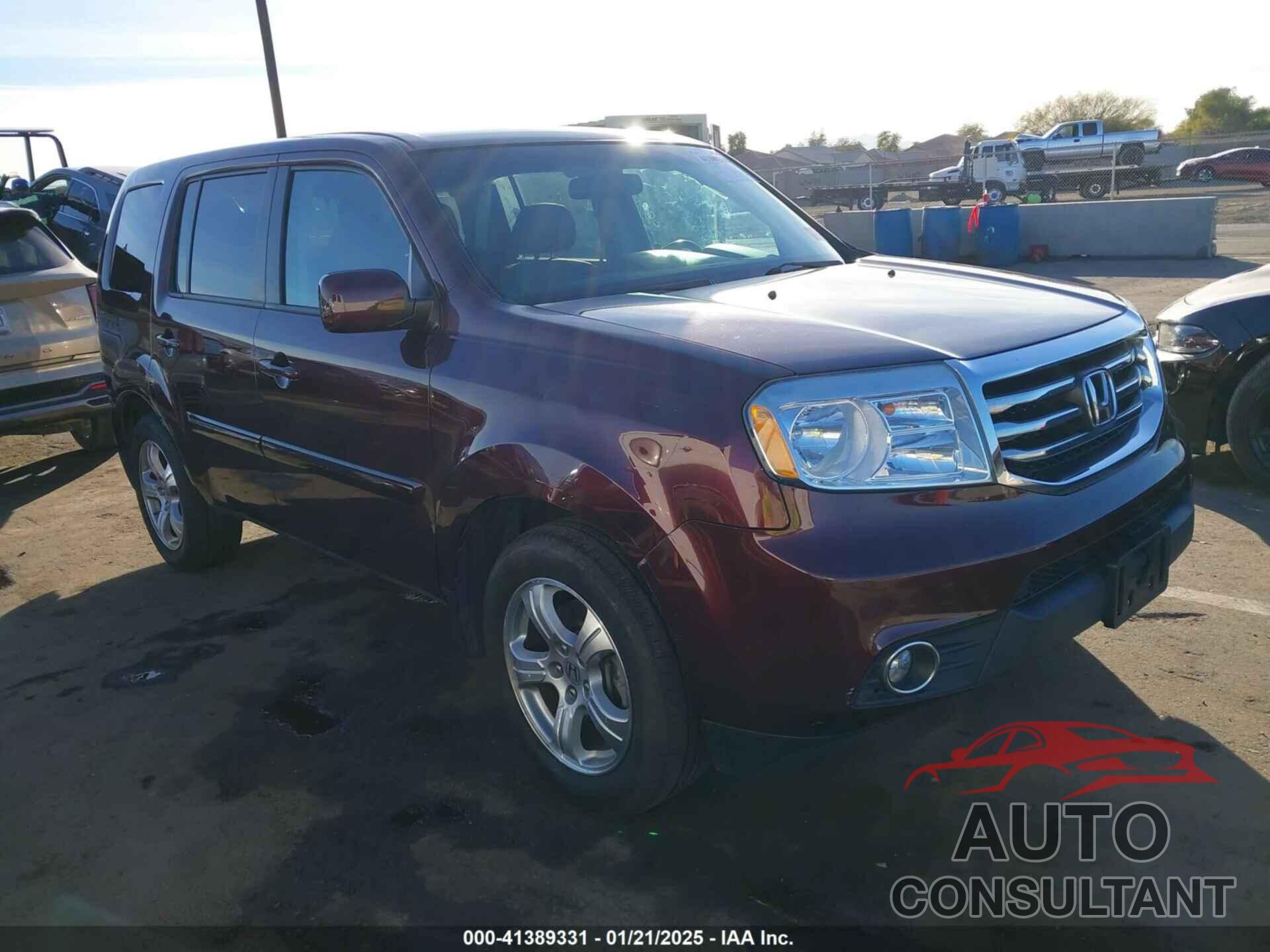 HONDA PILOT 2015 - 5FNYF4H76FB049658