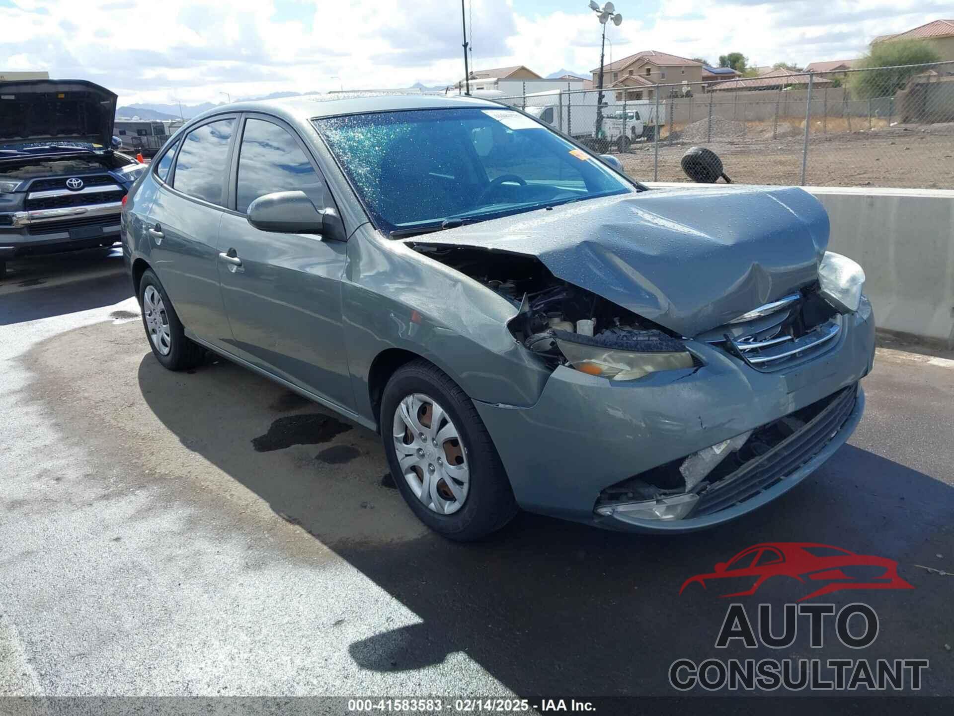 HYUNDAI ELANTRA 2010 - KMHDU4AD4AU083324