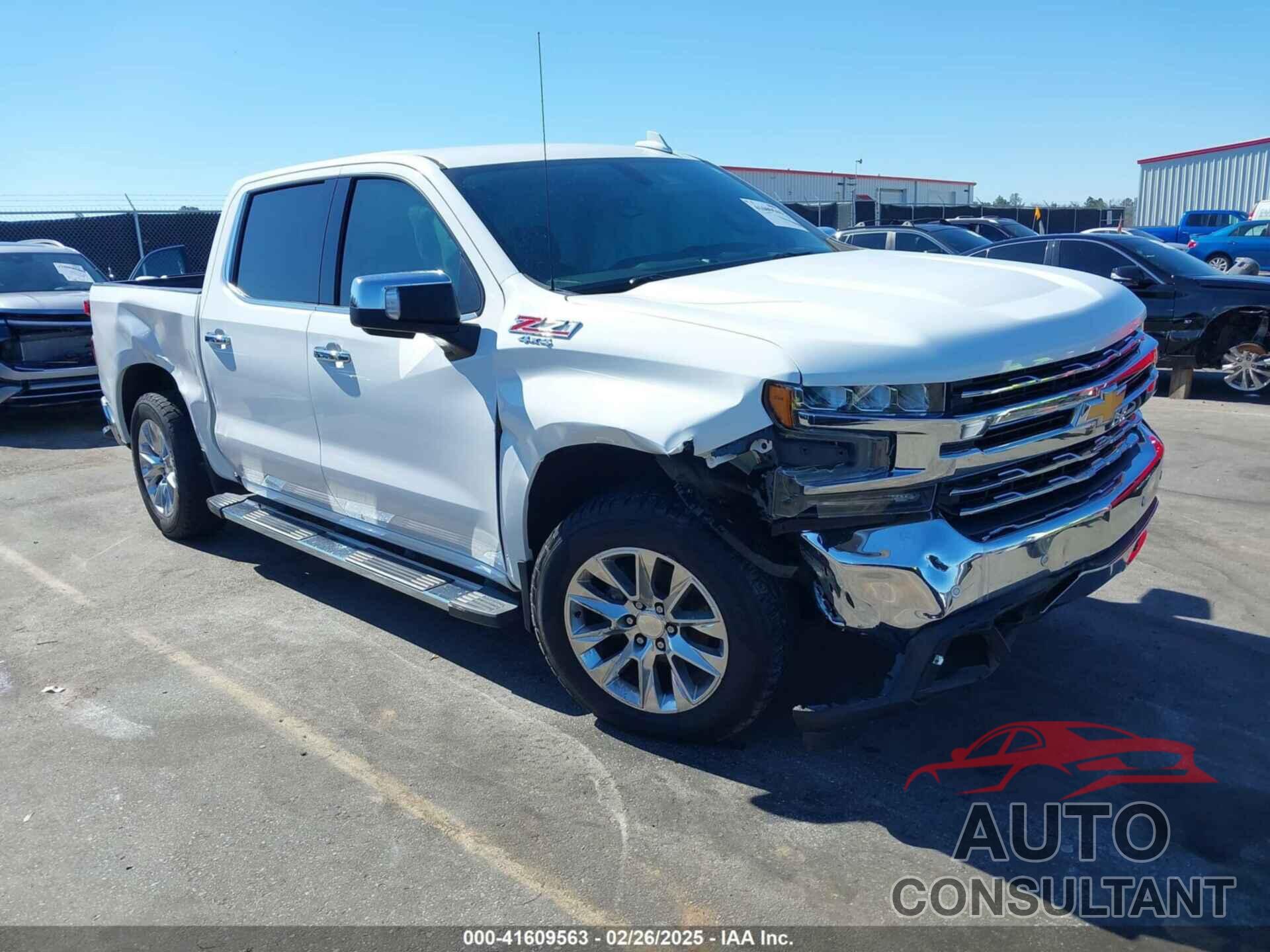 CHEVROLET SILVERADO 1500 2020 - 1GCUYGED5LZ252521