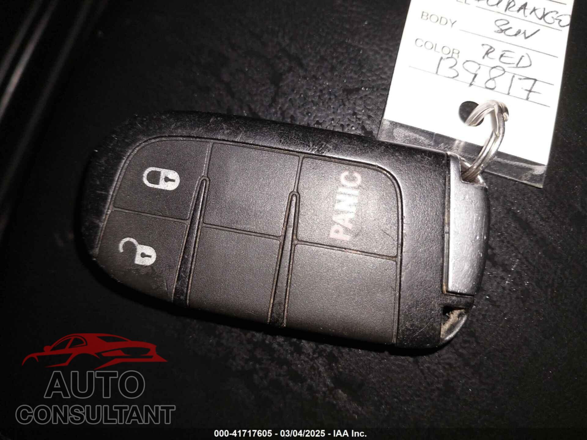 DODGE DURANGO 2015 - 1C4RDJAG1FC139817