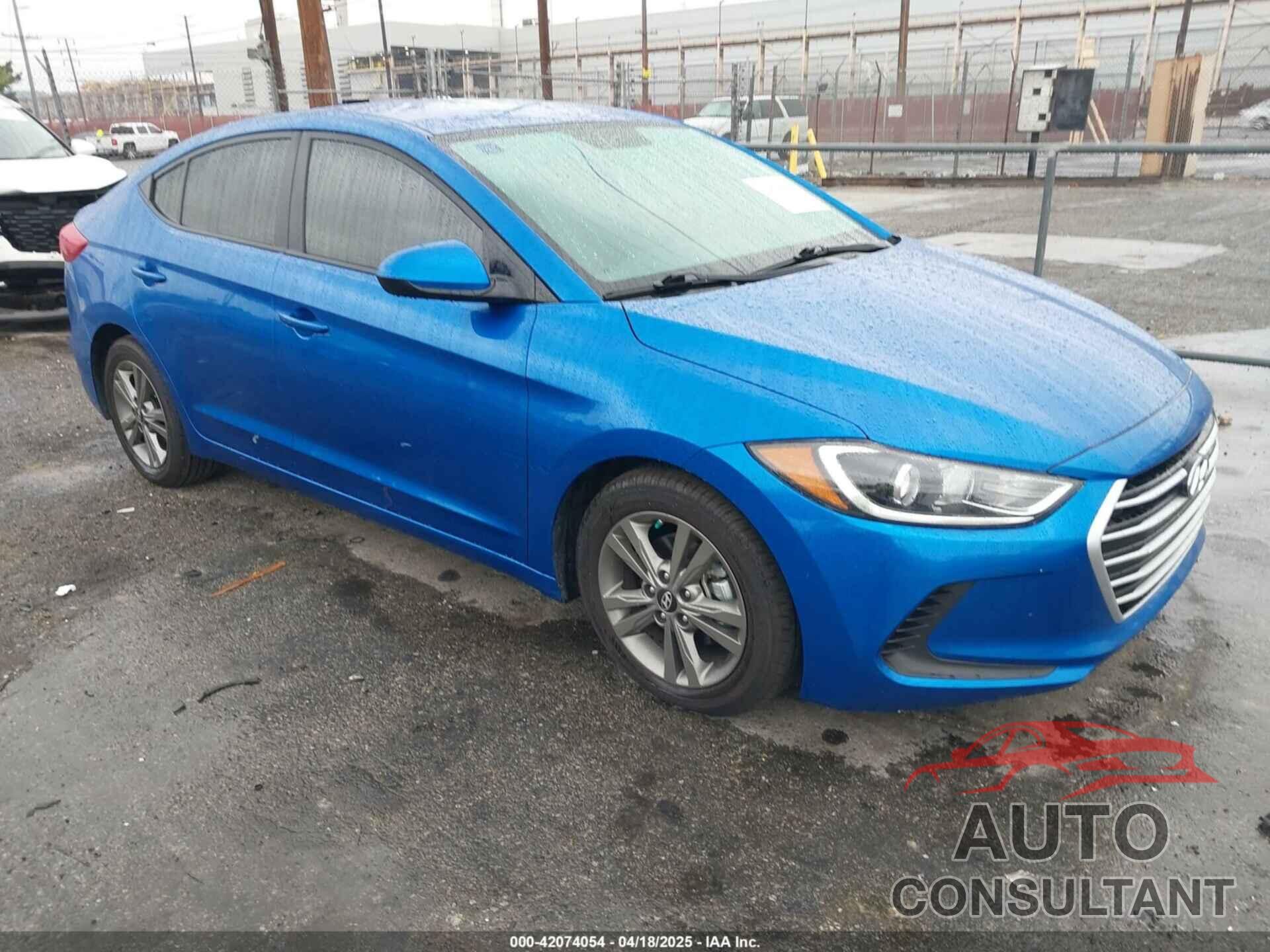 HYUNDAI ELANTRA 2018 - 5NPD84LF5JH271187