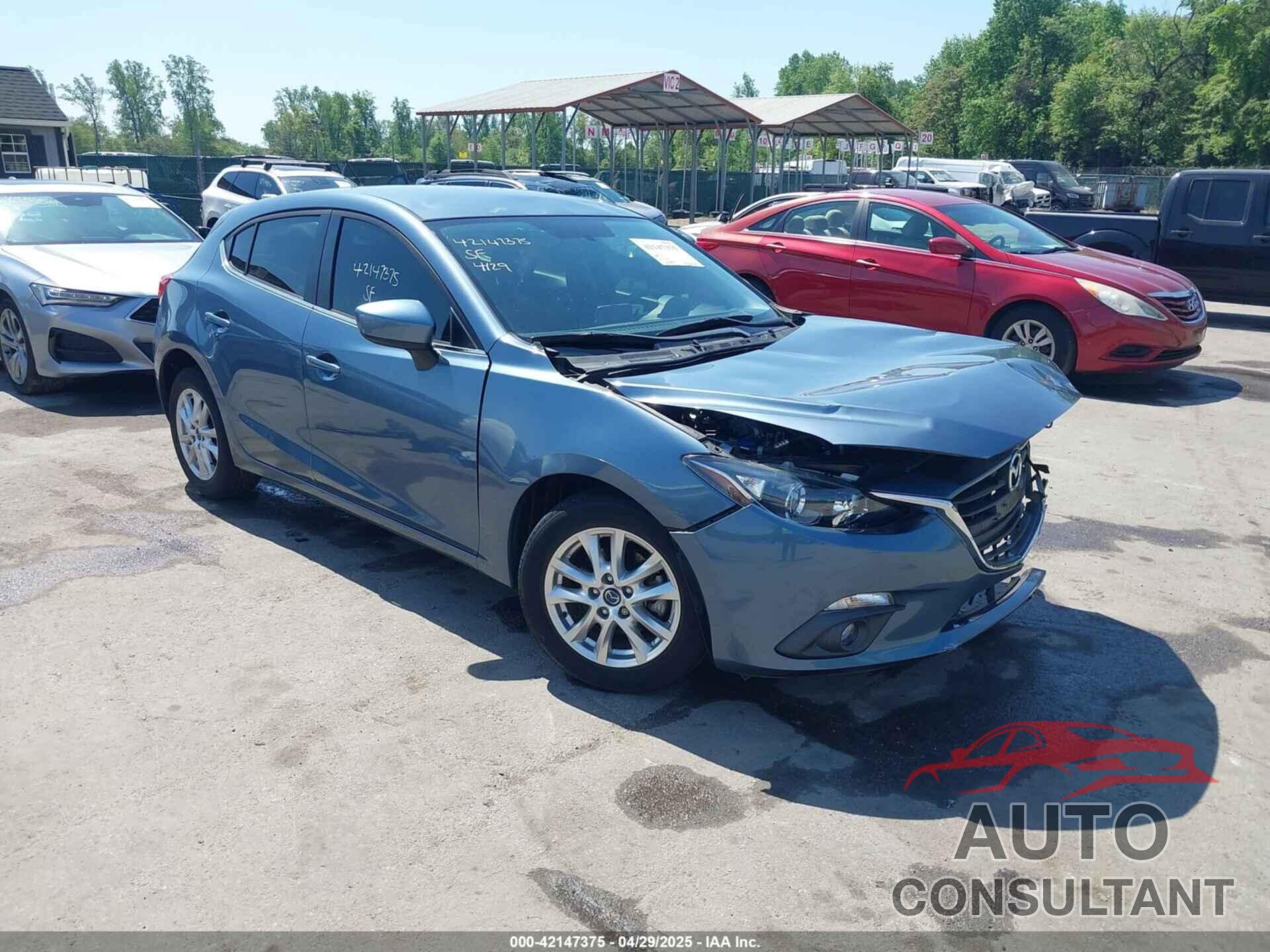 MAZDA MAZDA3 2015 - 3MZBM1L79FM187074