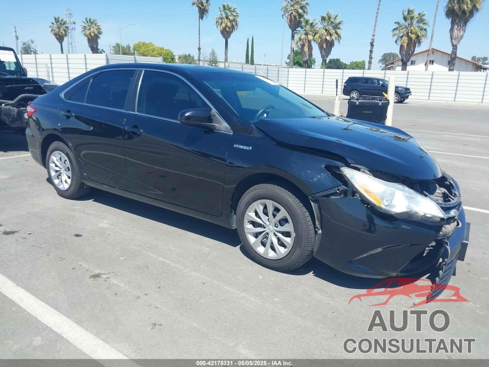 TOYOTA CAMRY HYBRID 2015 - 4T1BD1FK9FU167532