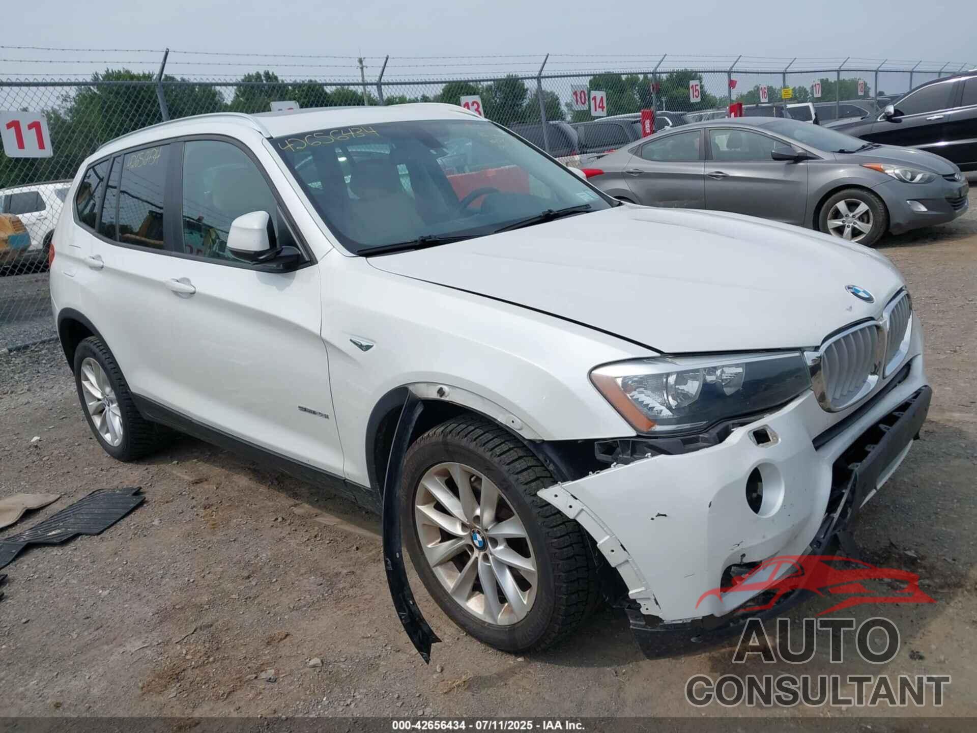 BMW X3 2015 - 5UXWZ7C53F0M83118