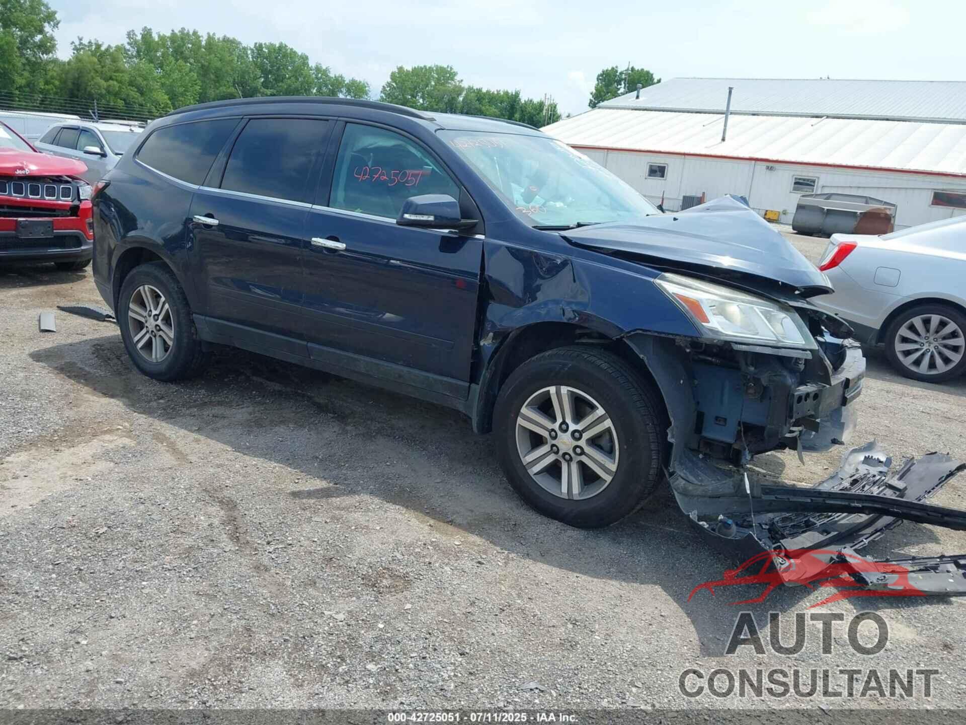 CHEVROLET TRAVERSE 2015 - 1GNKRGKD8FJ196206