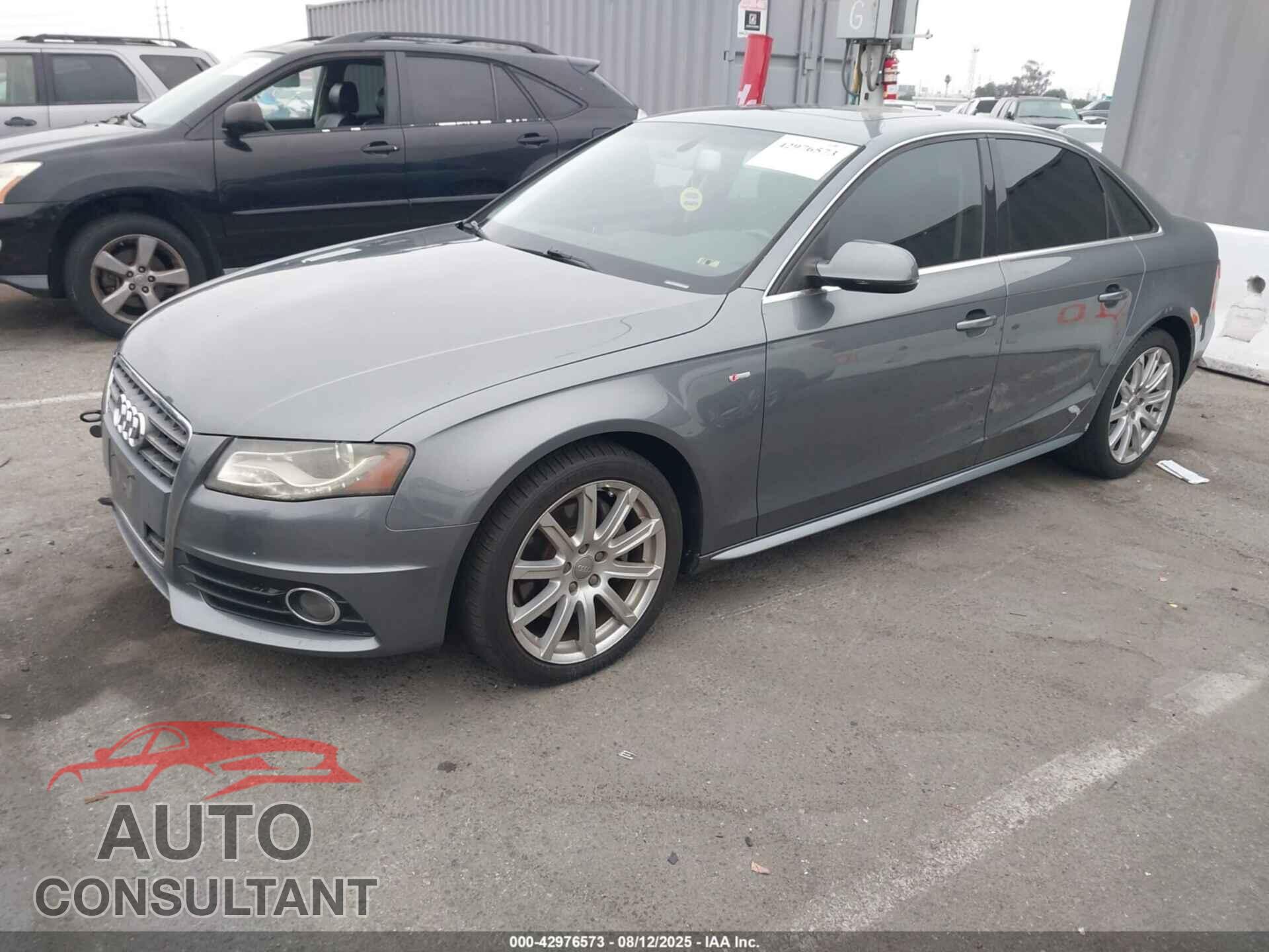 AUDI A4 2012 - WAUEFAFL0CA119562