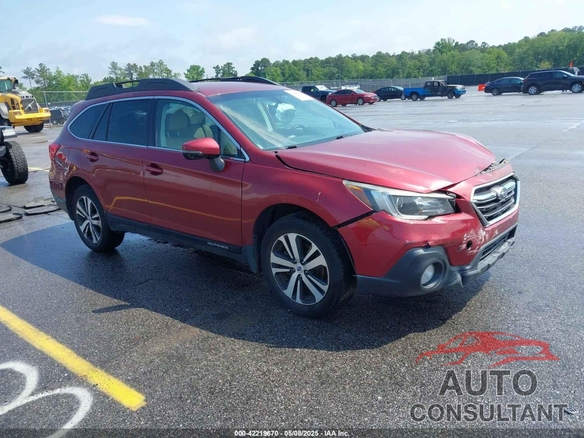 SUBARU OUTBACK 2019 - 4S4BSAJC0K3215313