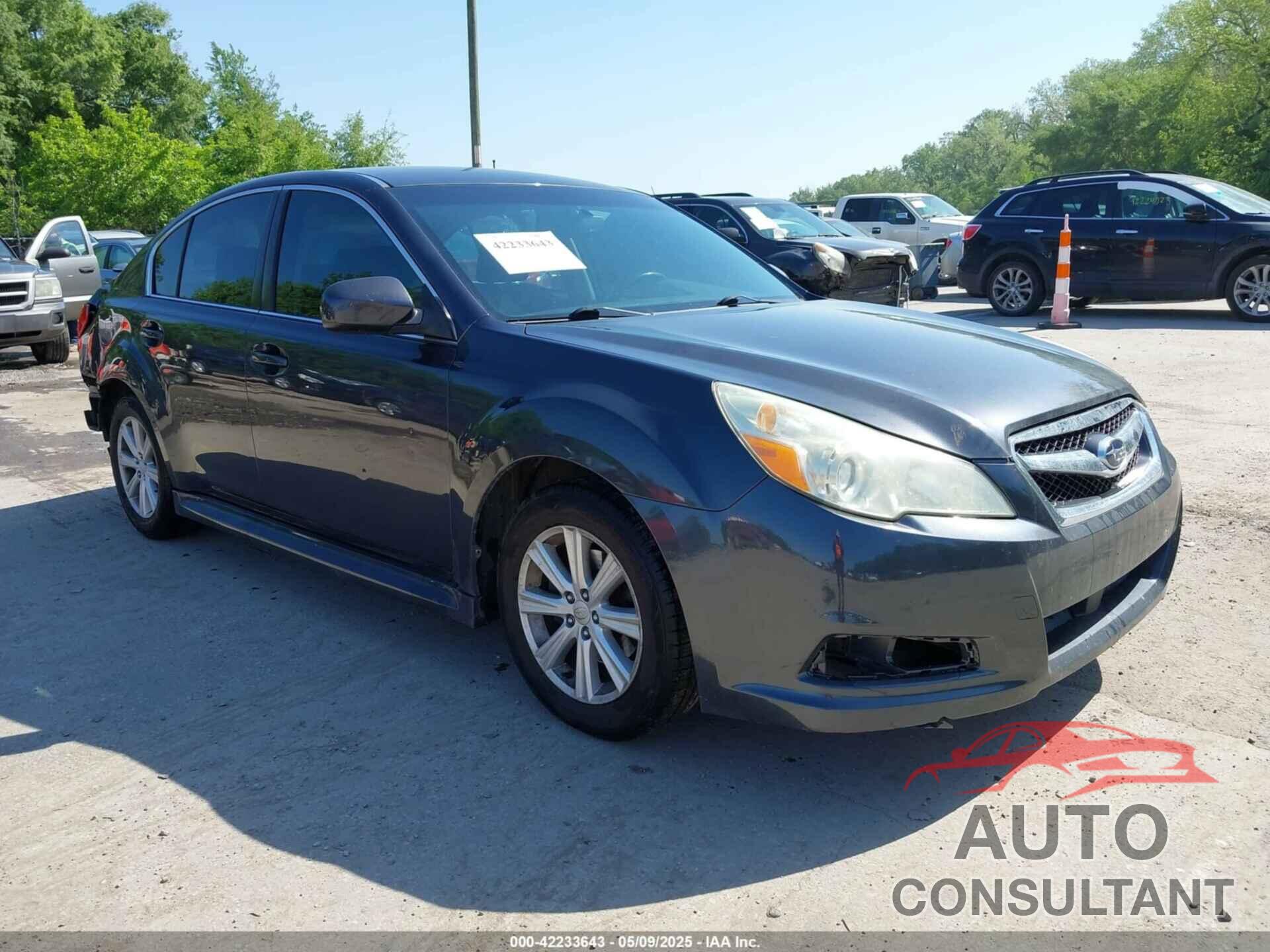 SUBARU LEGACY 2011 - 4S3BMBC65B3233883