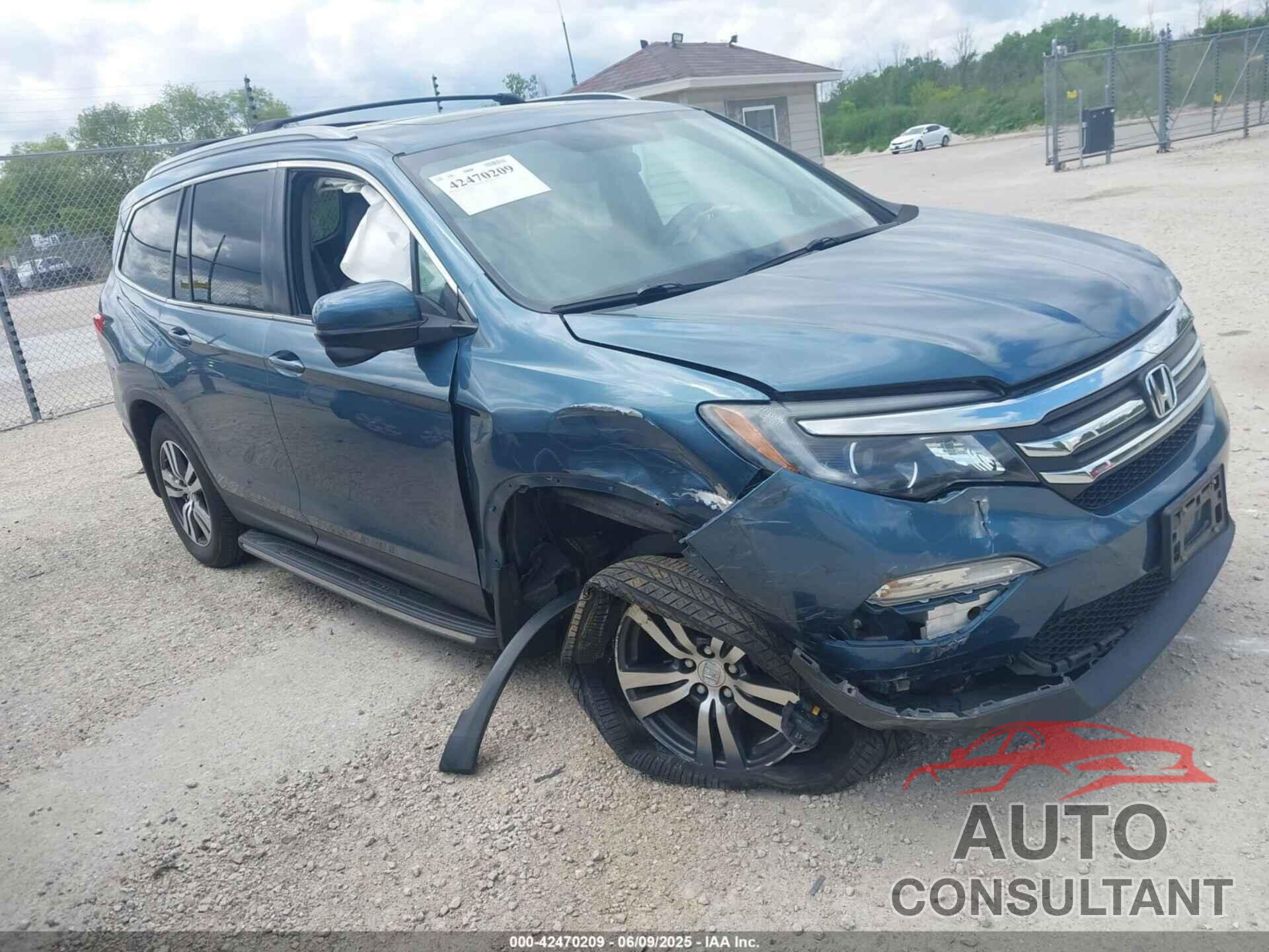 HONDA PILOT 2016 - 5FNYF6H87GB007957