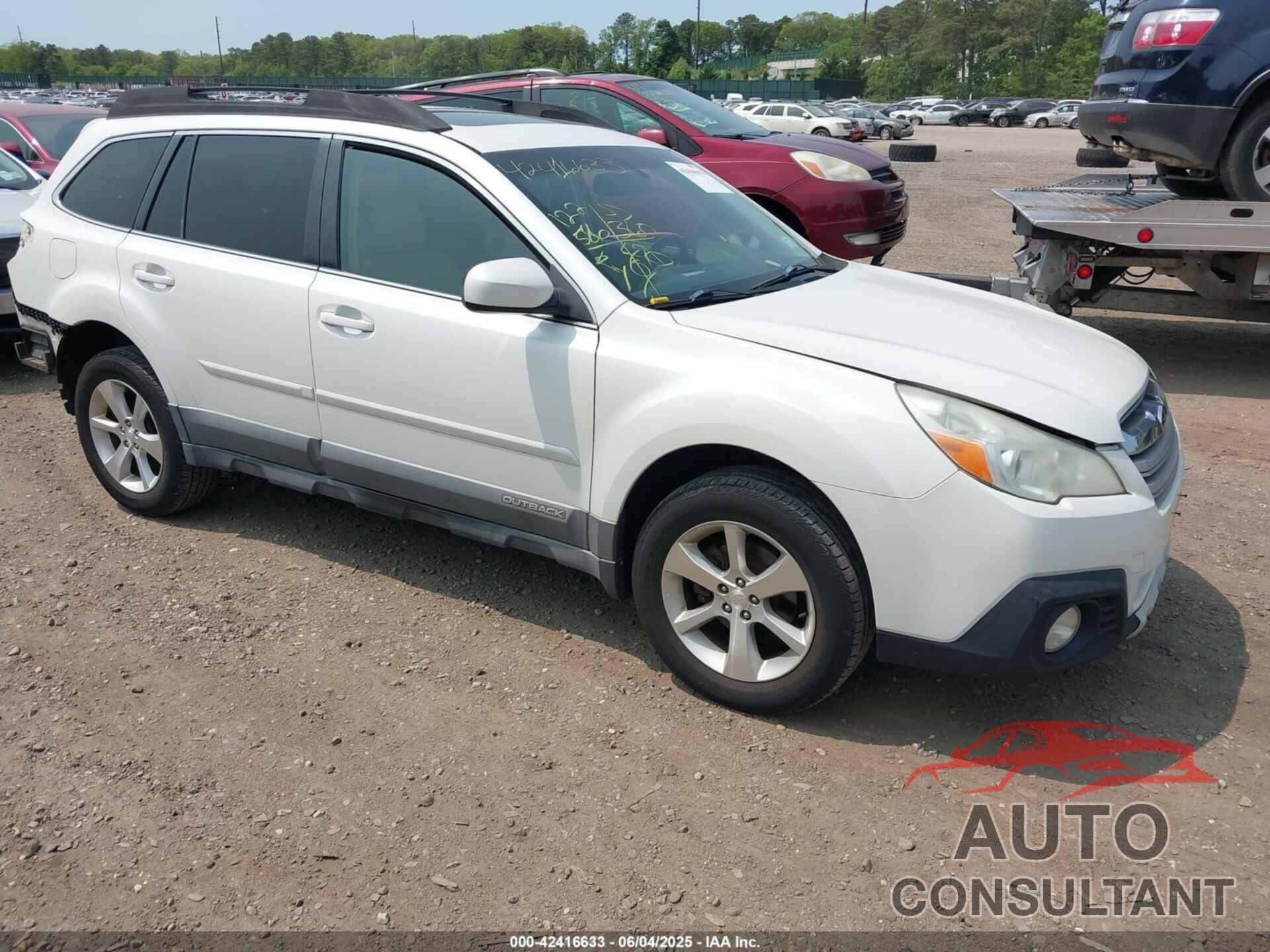 SUBARU OUTBACK 2013 - 4S4BRBKC8D3255643
