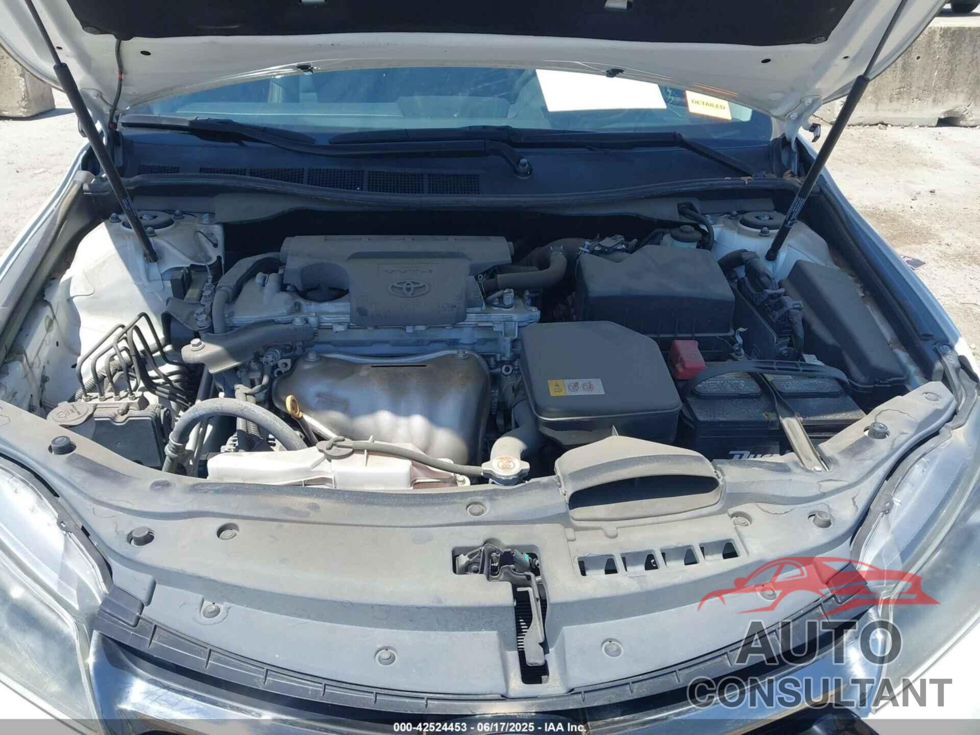TOYOTA CAMRY 2017 - 4T1BF1FK8HU768654