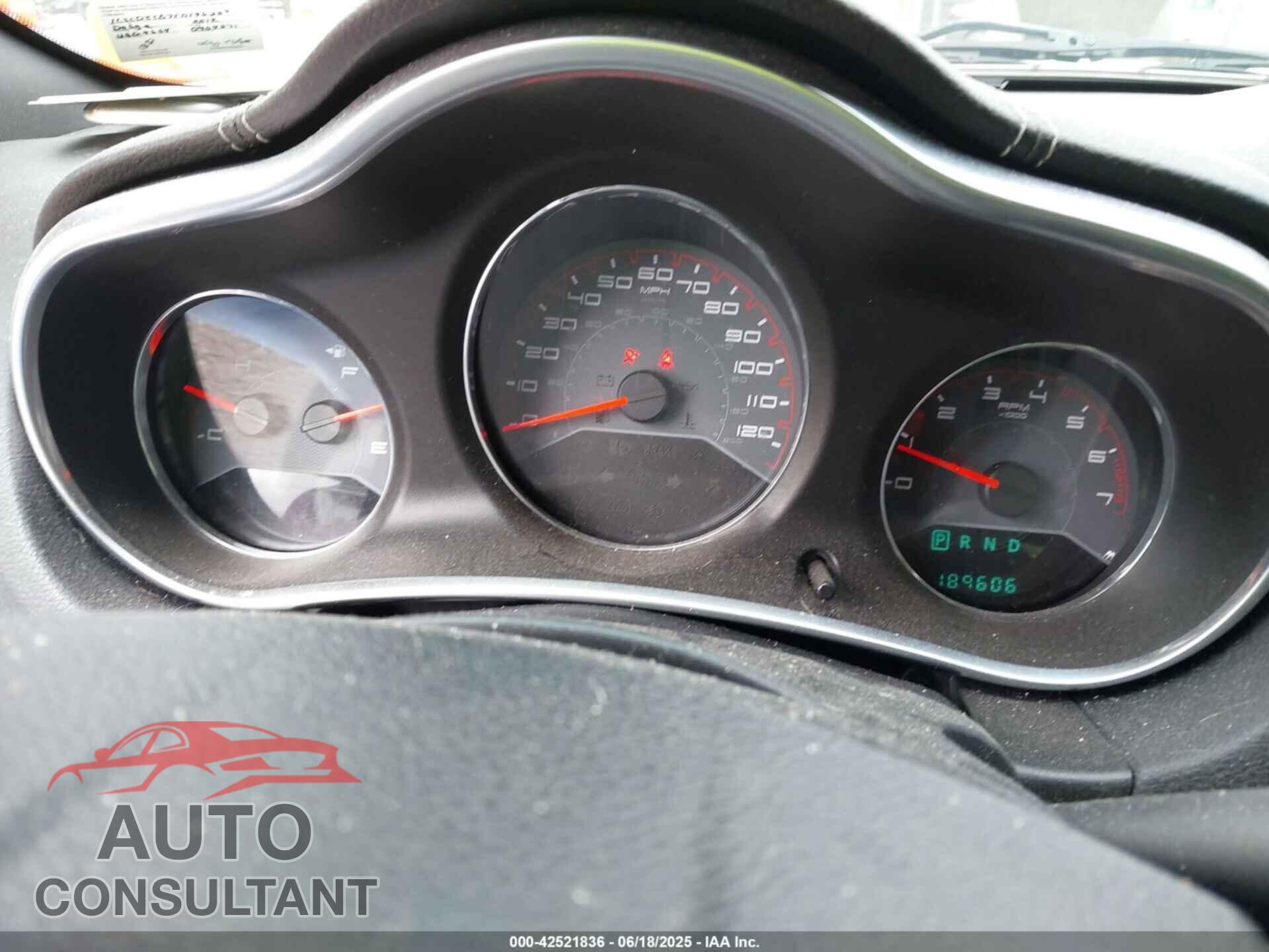 DODGE AVENGER 2012 - 1C3CDZCB7CN196209