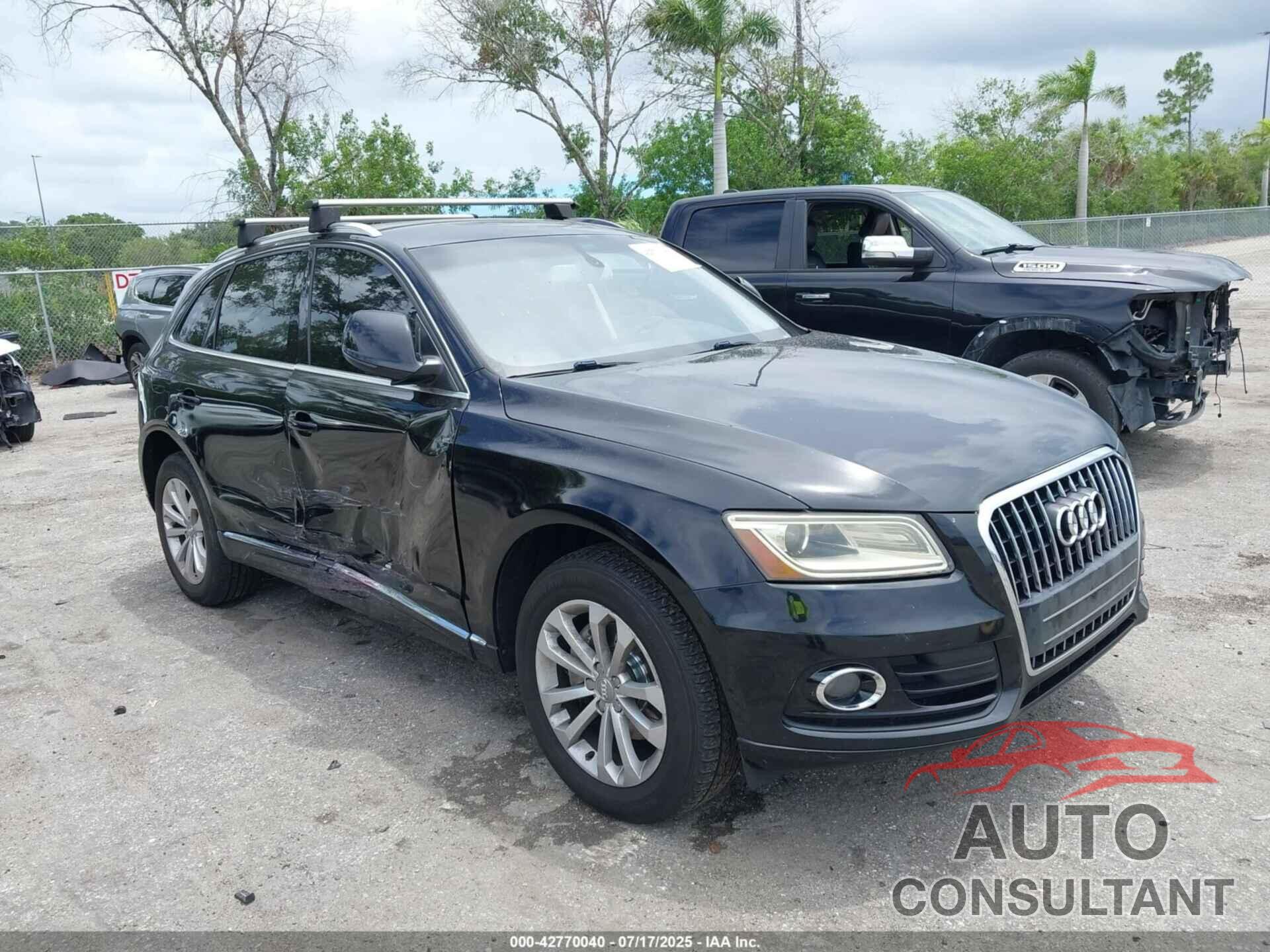 AUDI Q5 2013 - WA1CFAFP3DA029072