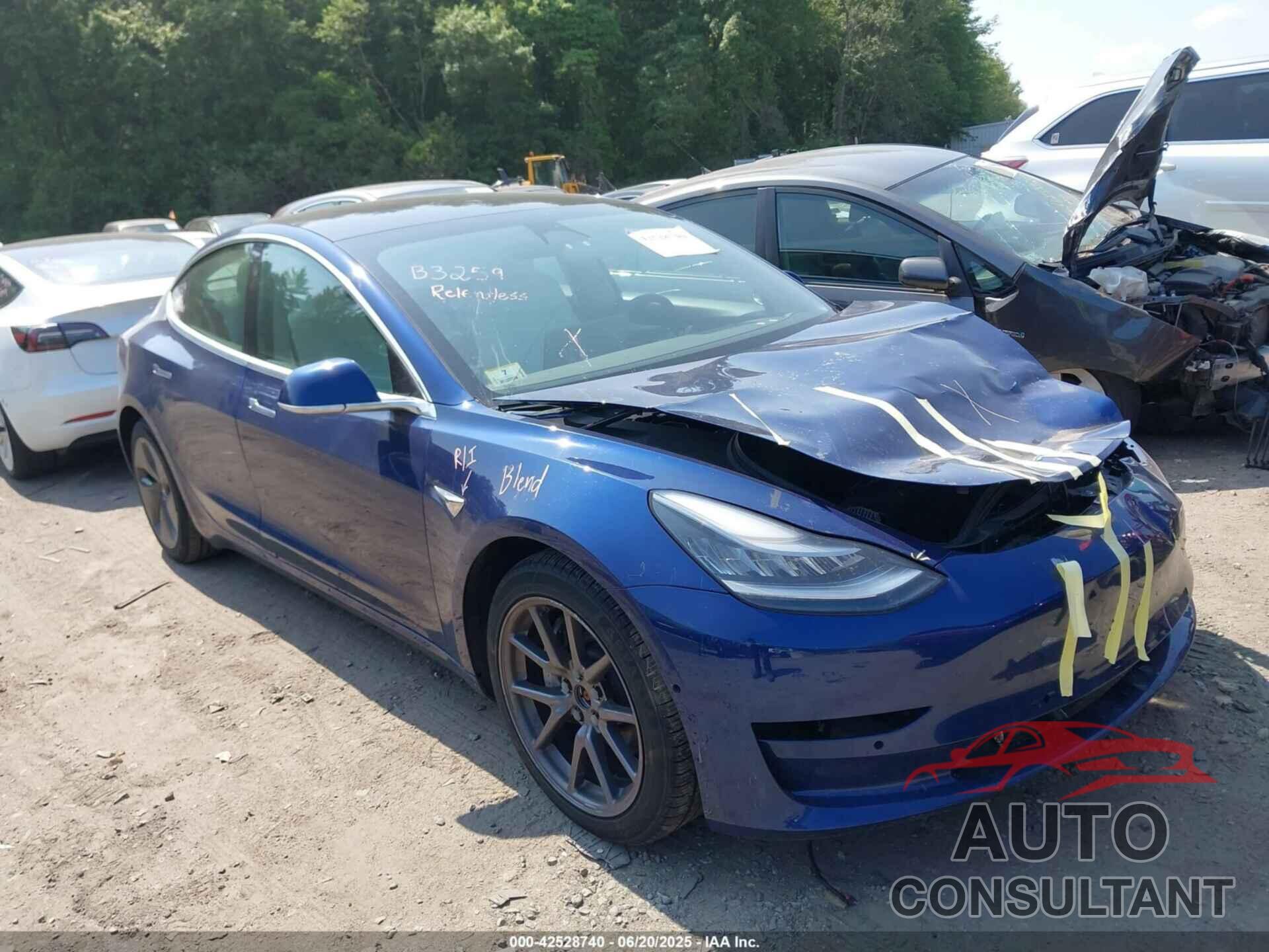 TESLA MODEL 3 2020 - 5YJ3E1EB9LF791259