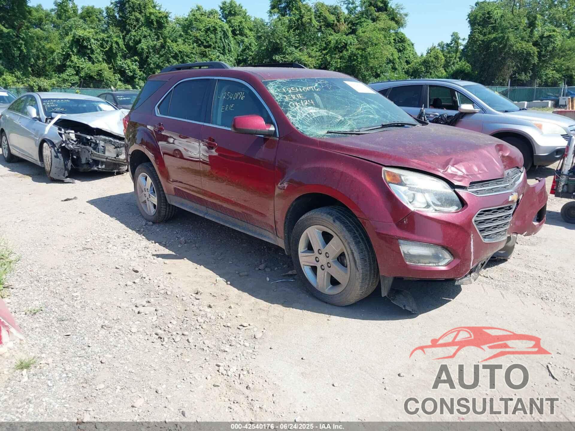 CHEVROLET EQUINOX 2016 - 2GNFLFE39G6185066