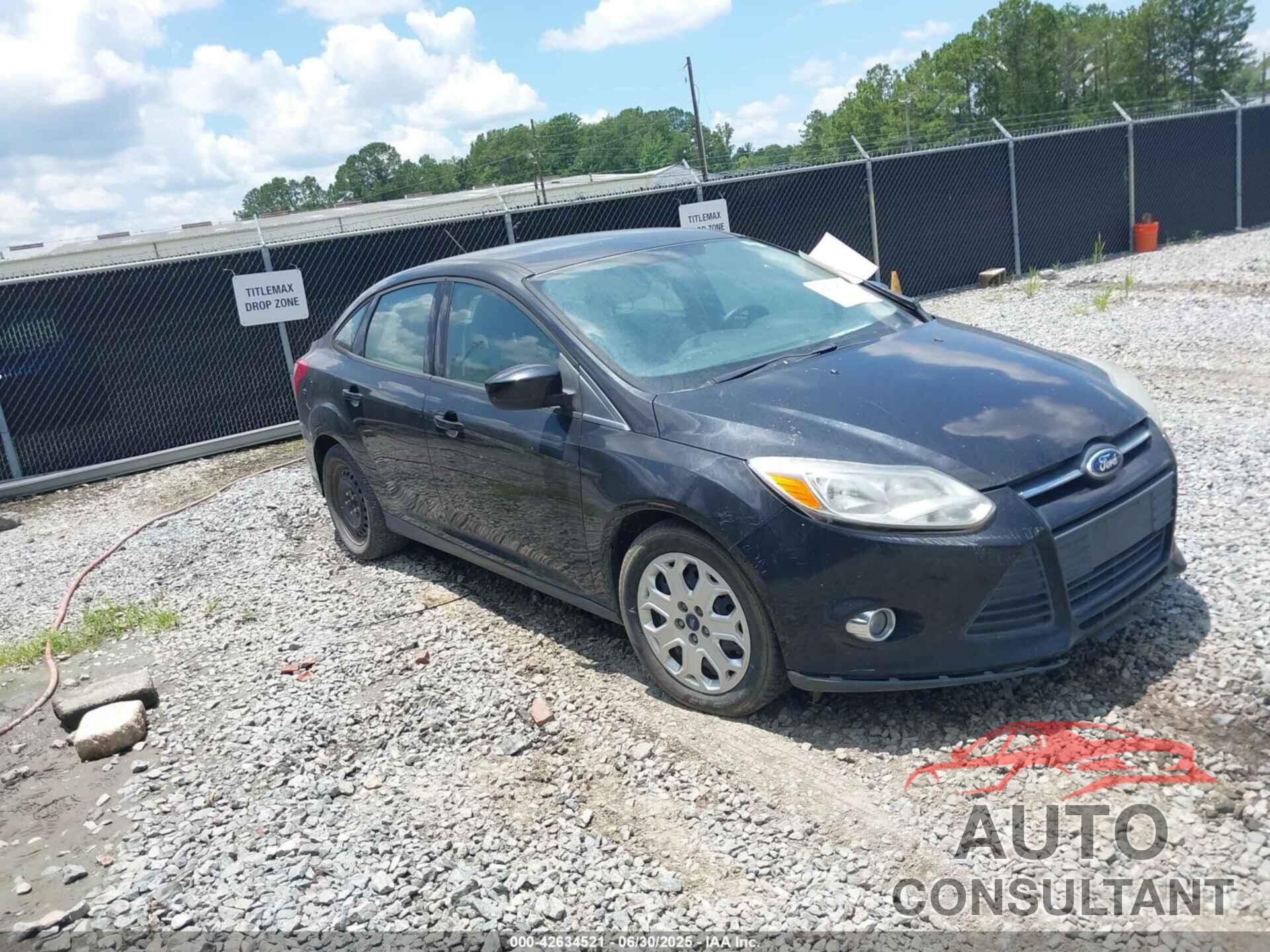 FORD FOCUS 2012 - 1FAHP3F21CL390012