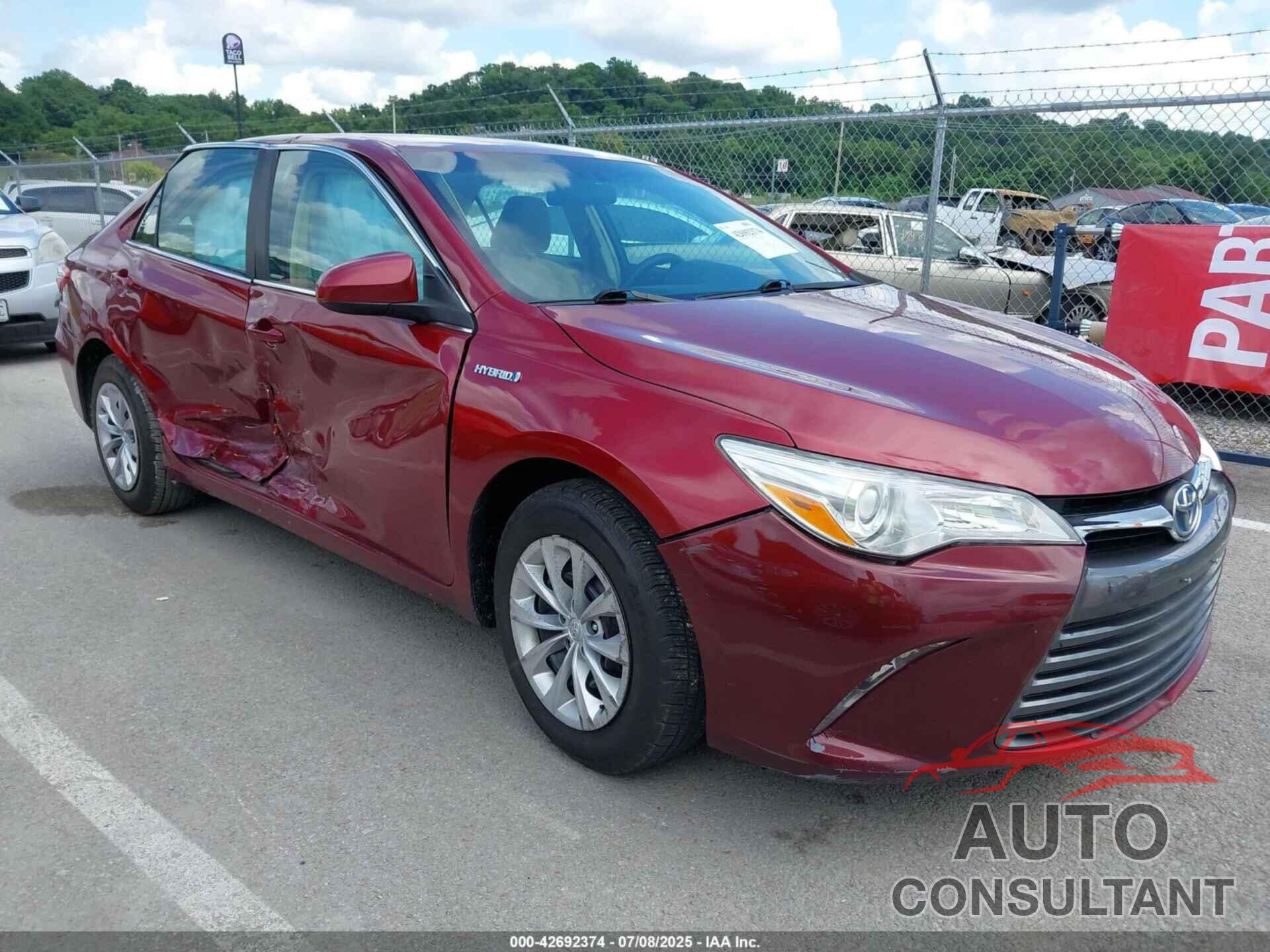 TOYOTA CAMRY HYBRID 2015 - 4T1BD1FK4FU175070