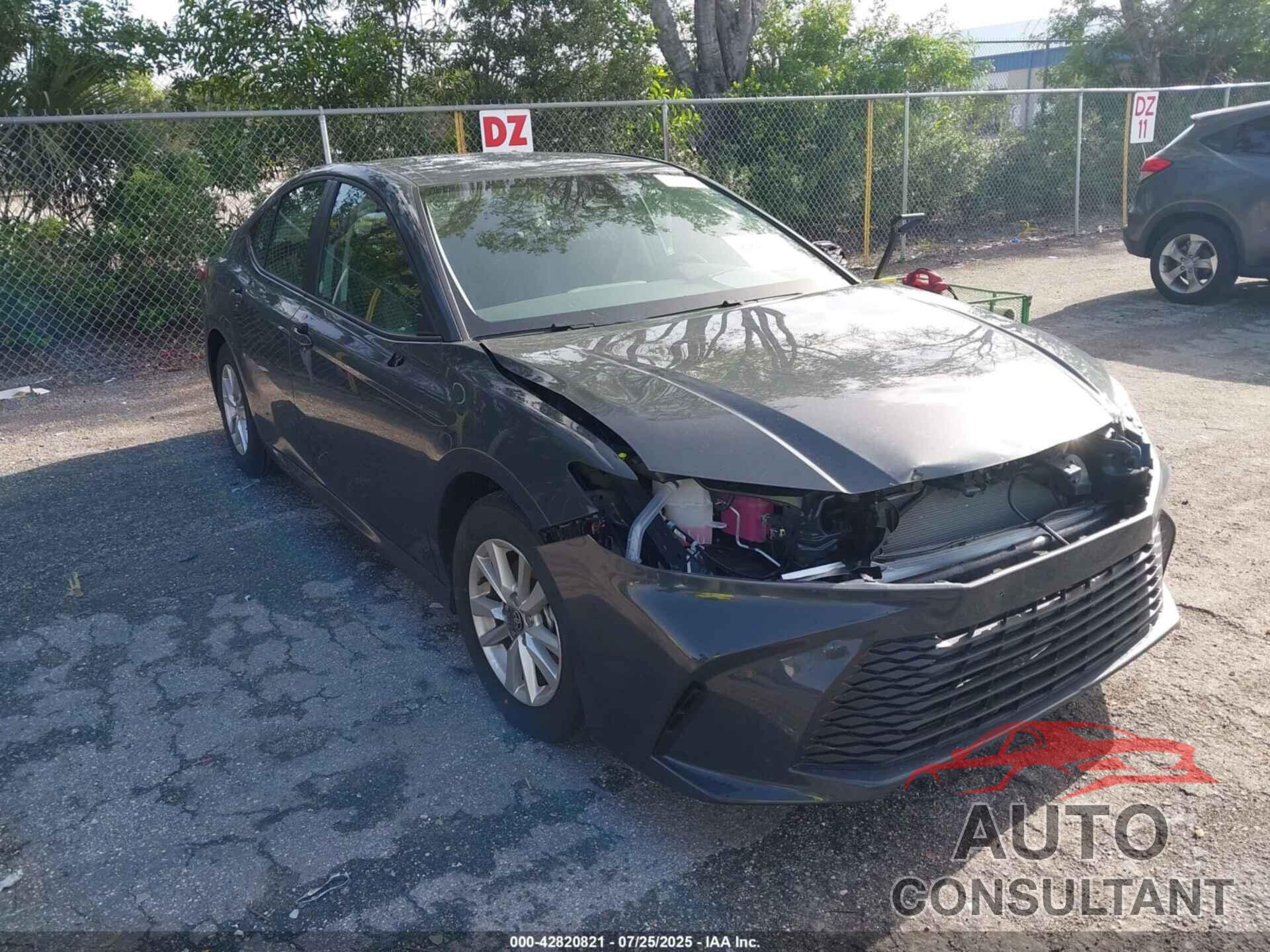 TOYOTA CAMRY 2025 - 4T1DAACK5SU586493